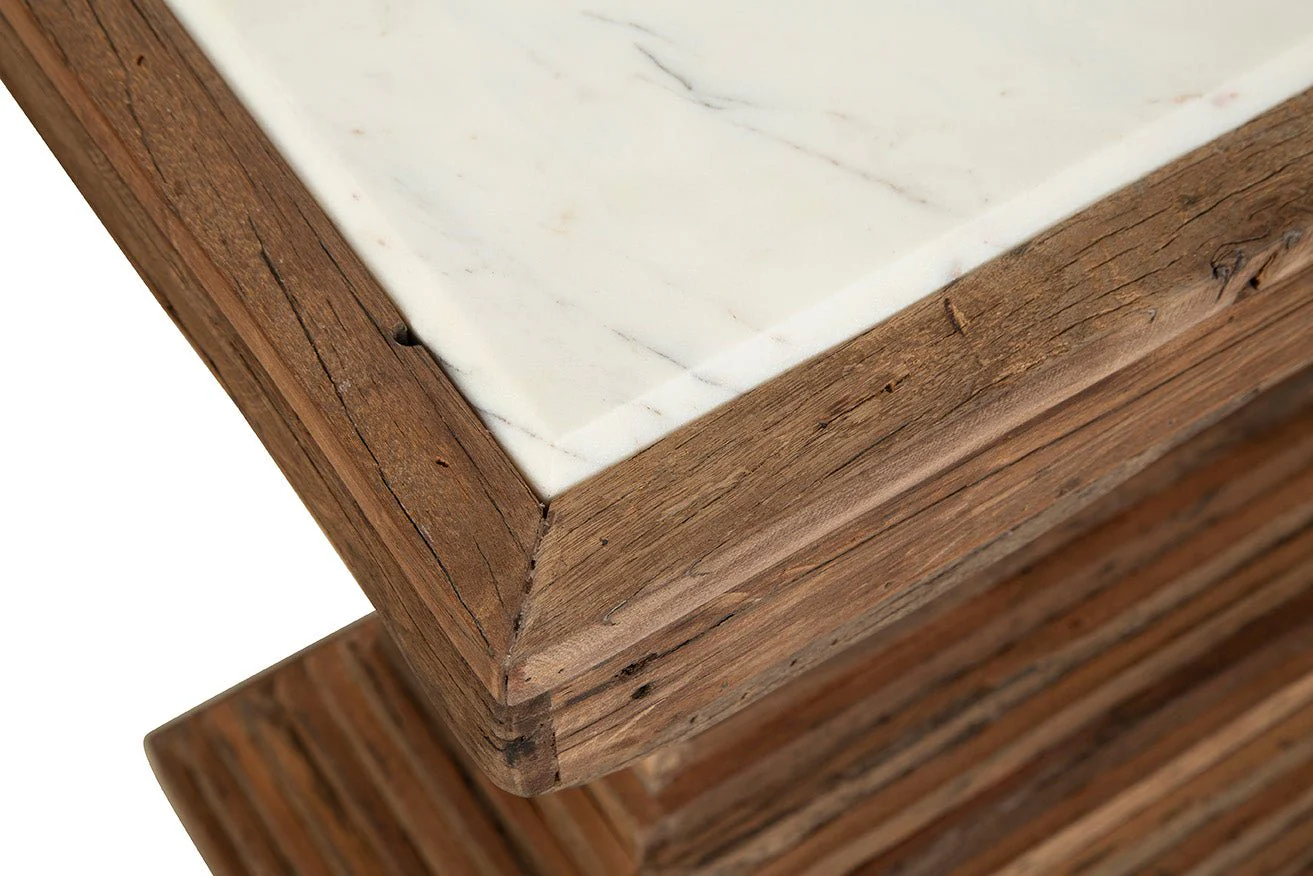 Bari Reclaimed Wood Console - Image 6