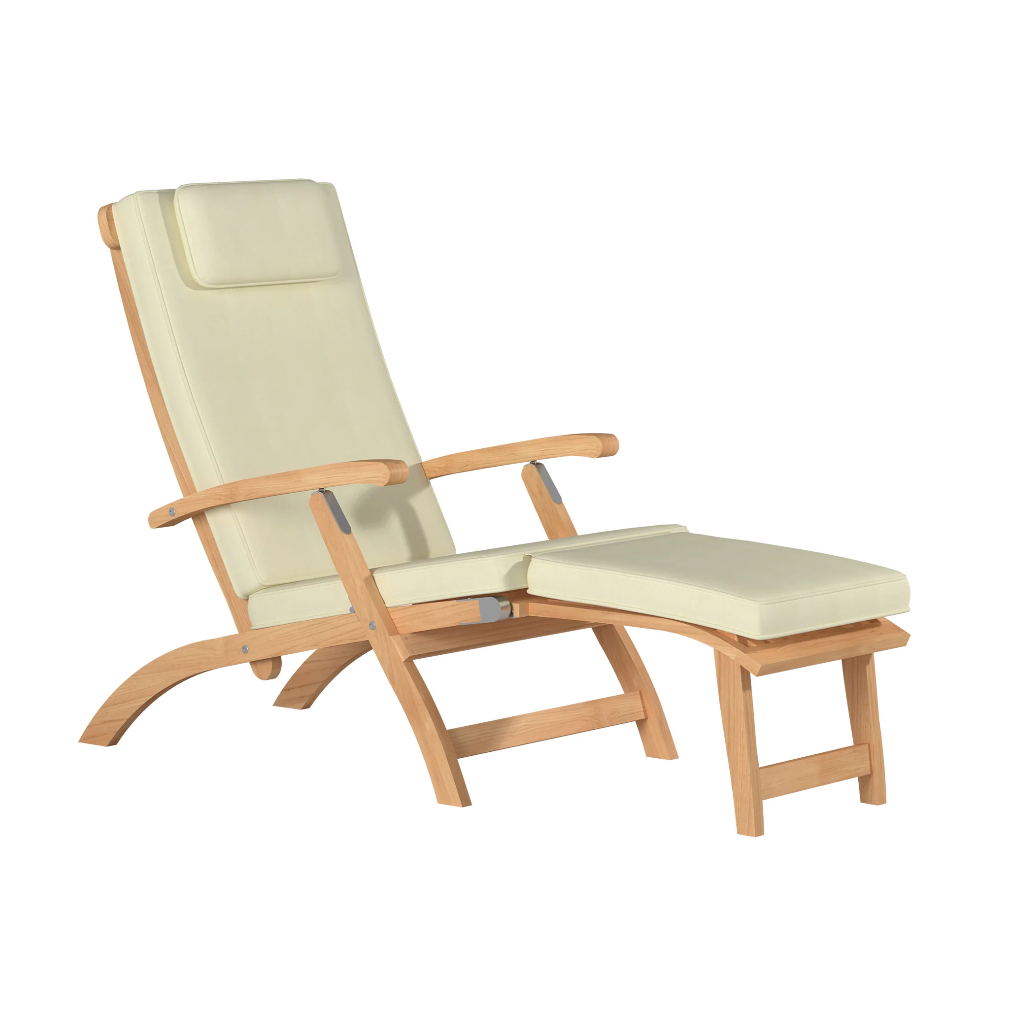 Bellmare Teak Deck Chair - Image 15