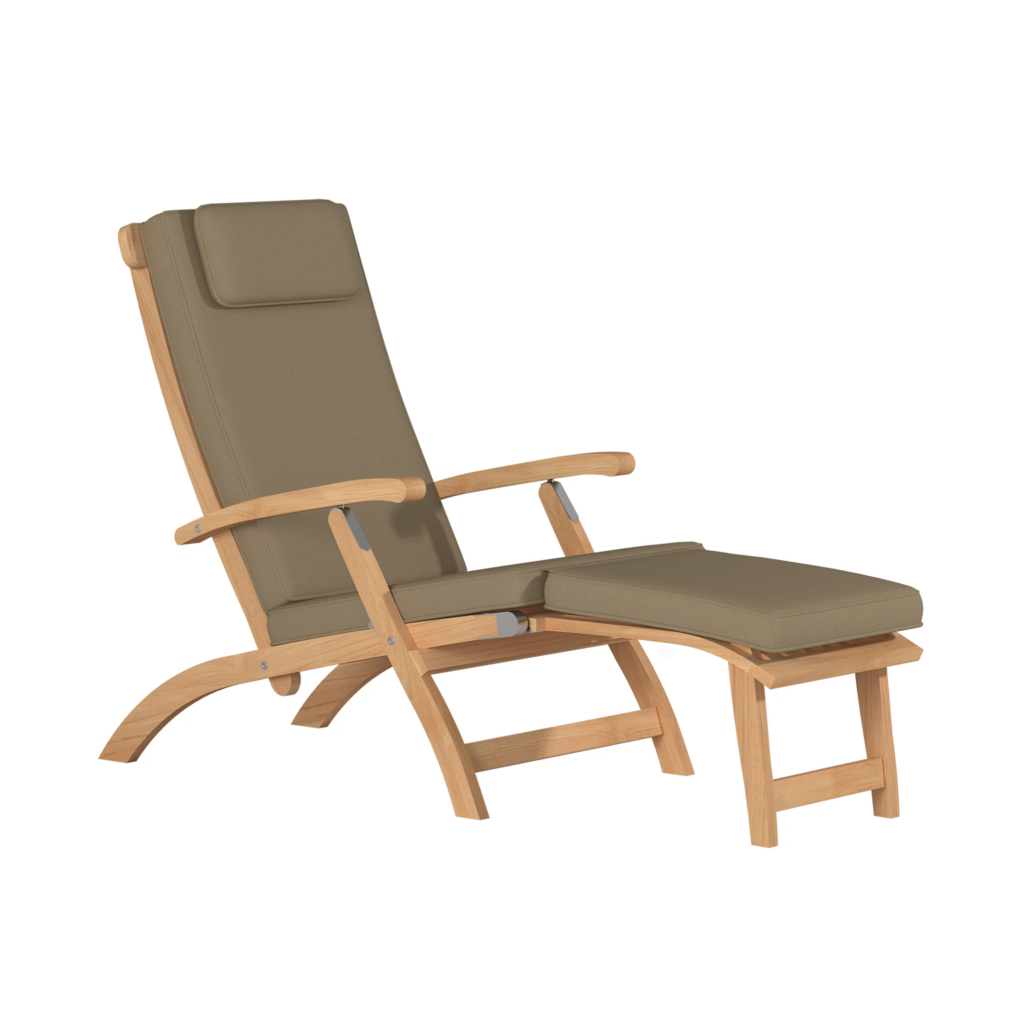 Bellmare Teak Deck Chair - Image 6