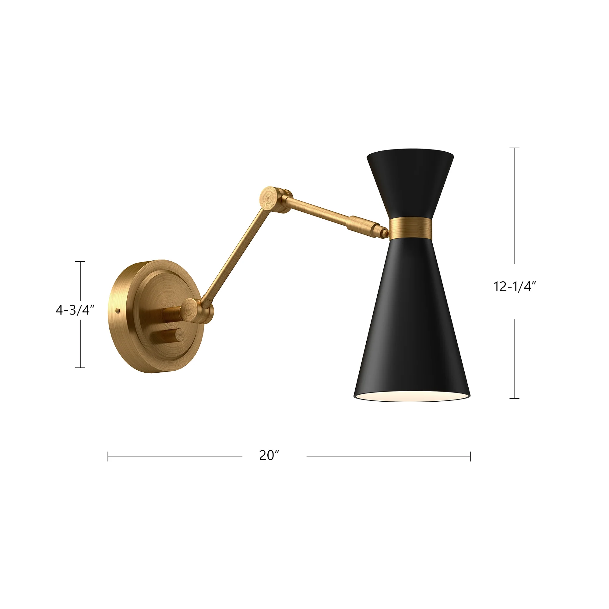 Bellora Opal Swing Arm Light - Image 2