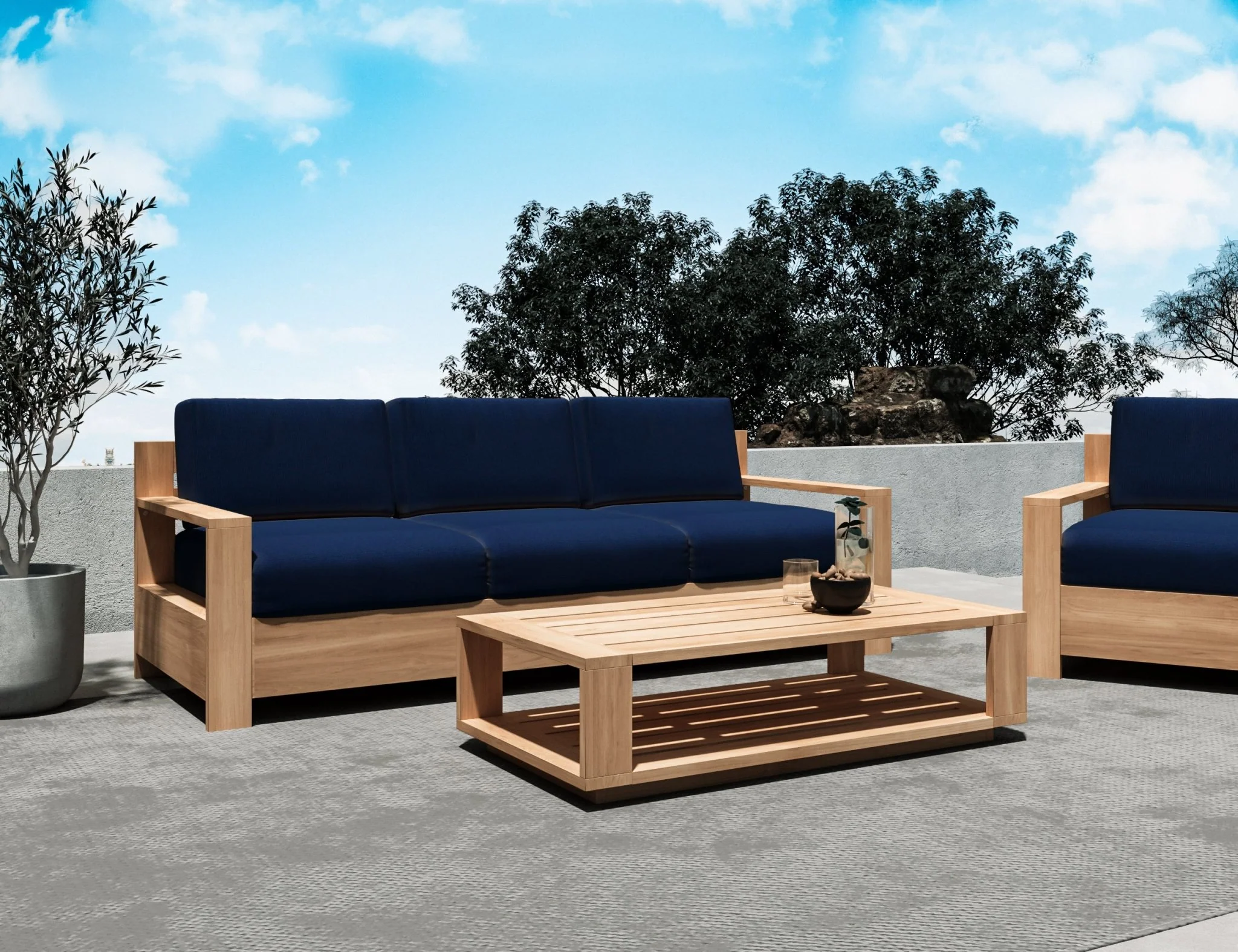 Belmaro Teak Sofa - Image 12