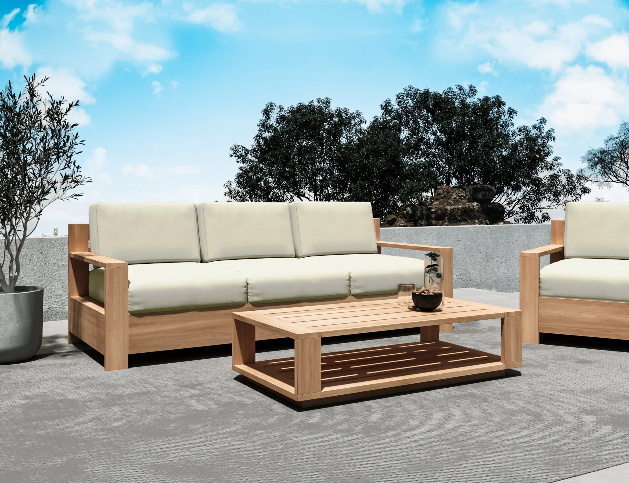 Belmaro Teak Sofa - Image 17