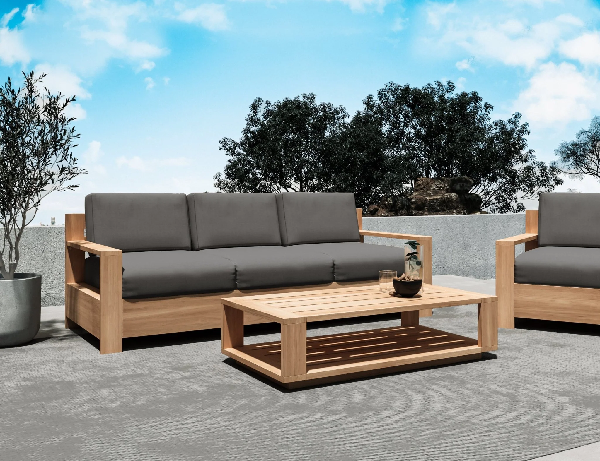 Belmaro Teak Sofa - Image 7
