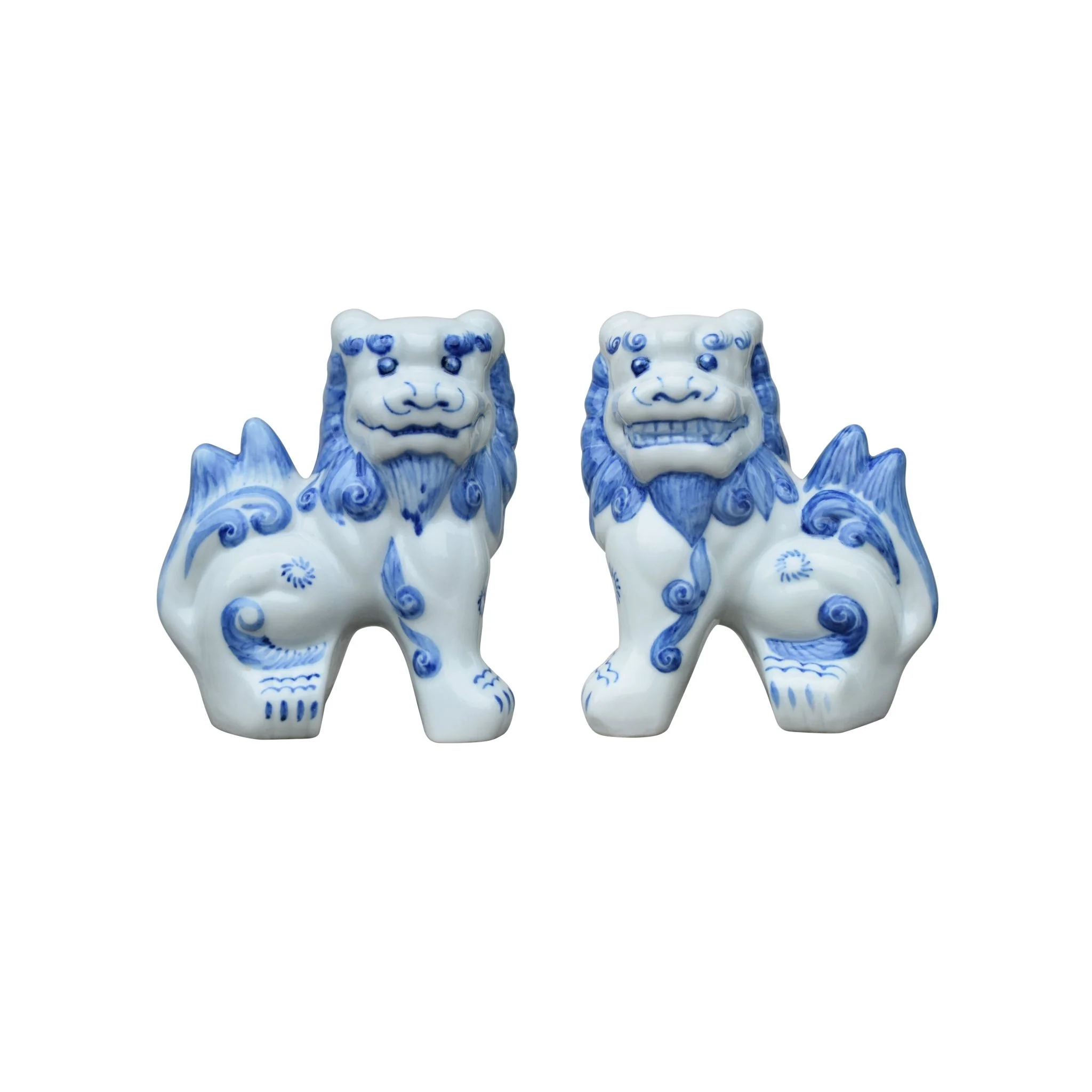 Chinoiserie Foo Dog Pair