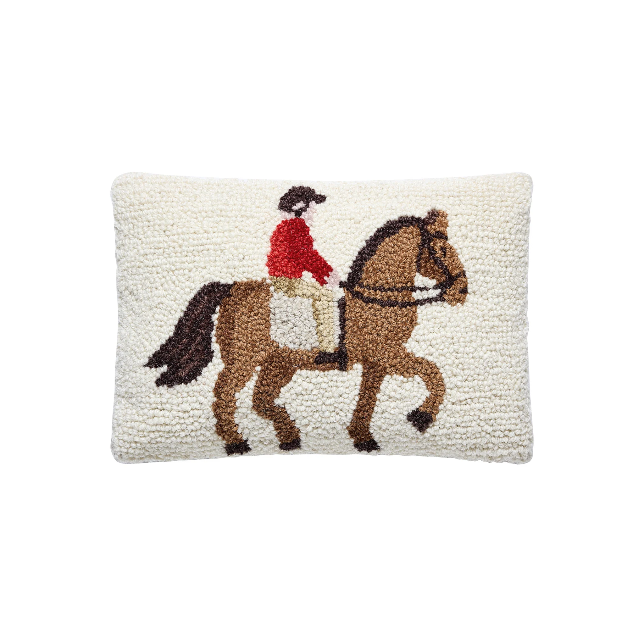 Branford Hunt Hooked Pillow