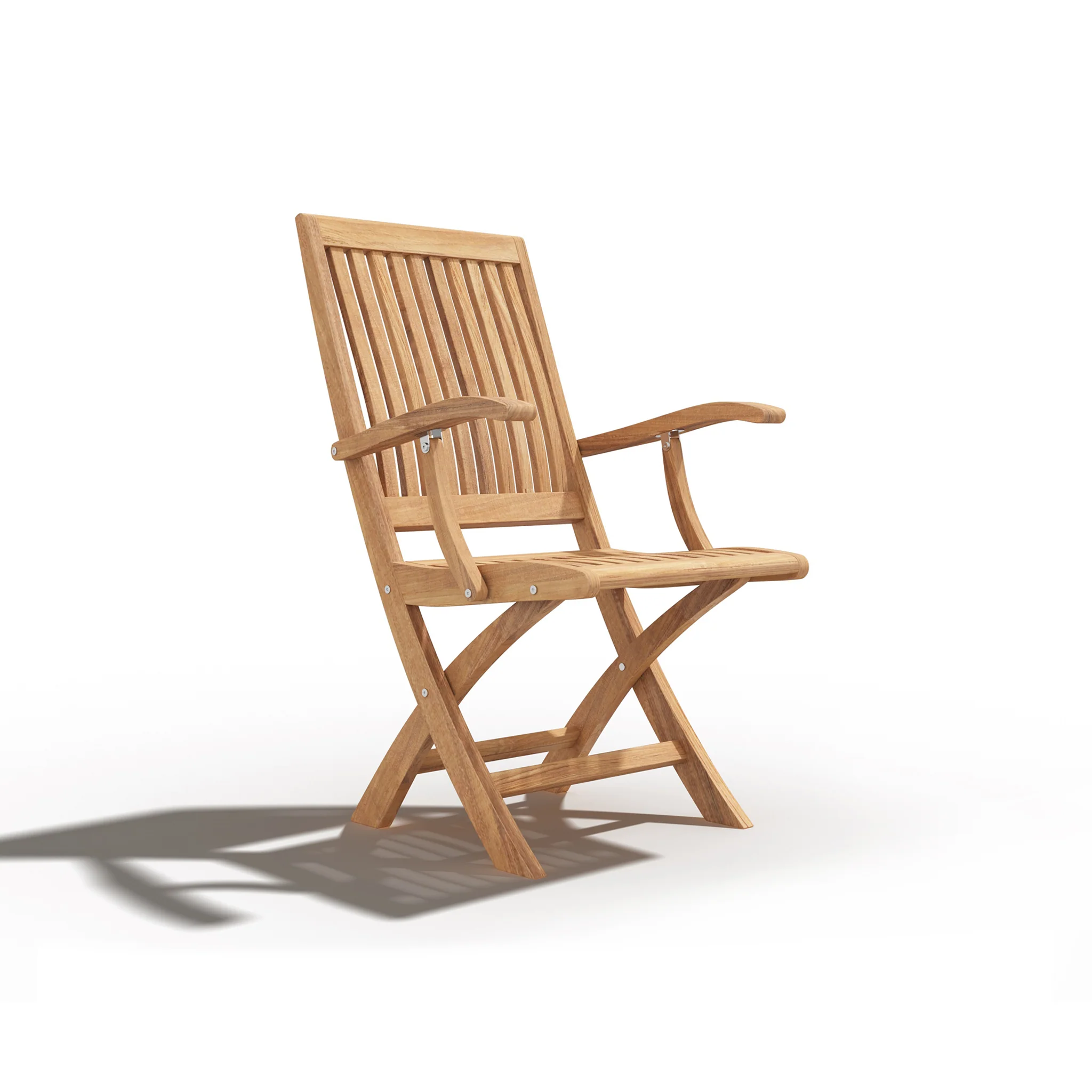 Bravik Teak Folding Chair - Image 2