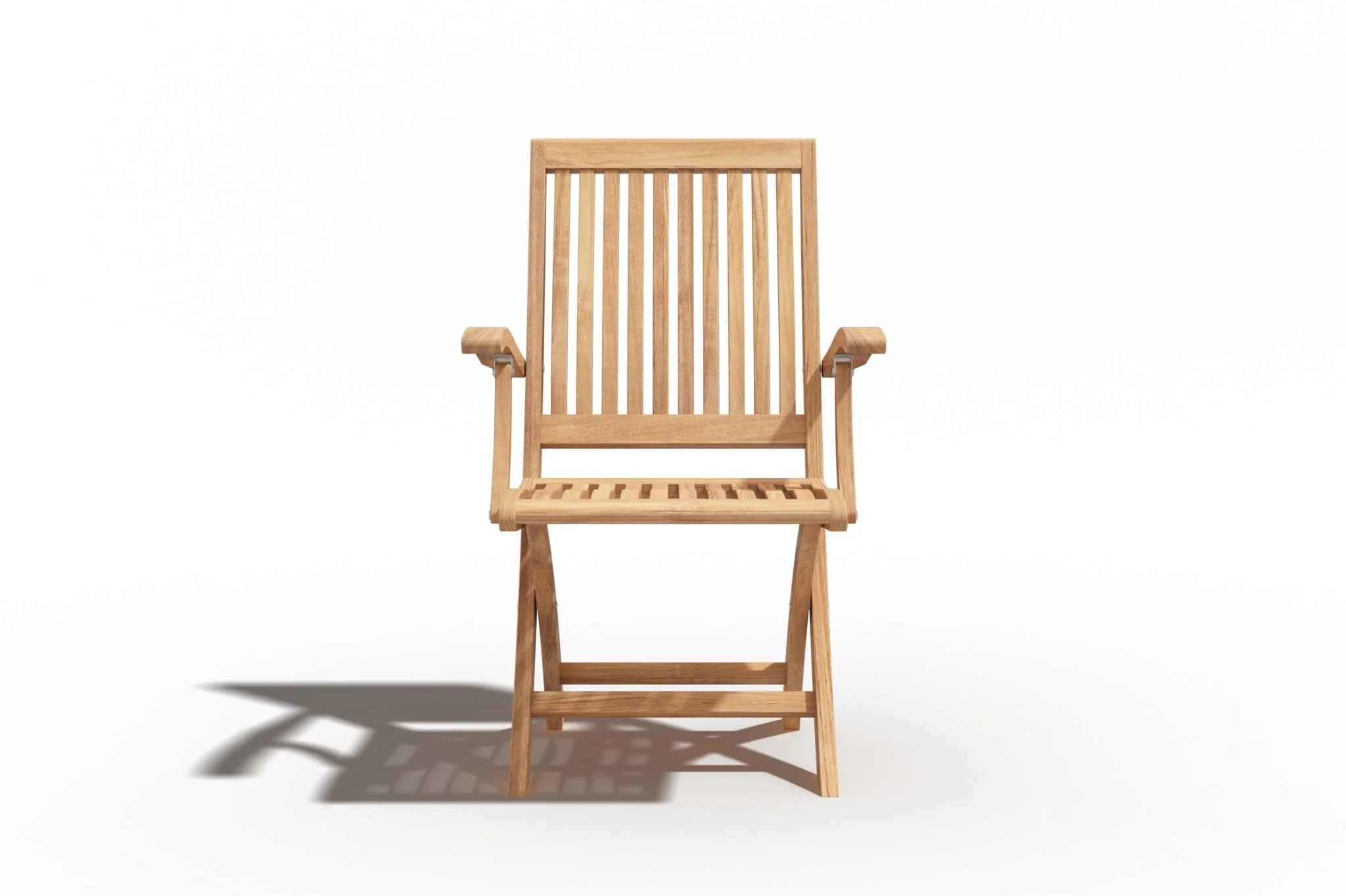Bravik Teak Folding Chair - Image 3