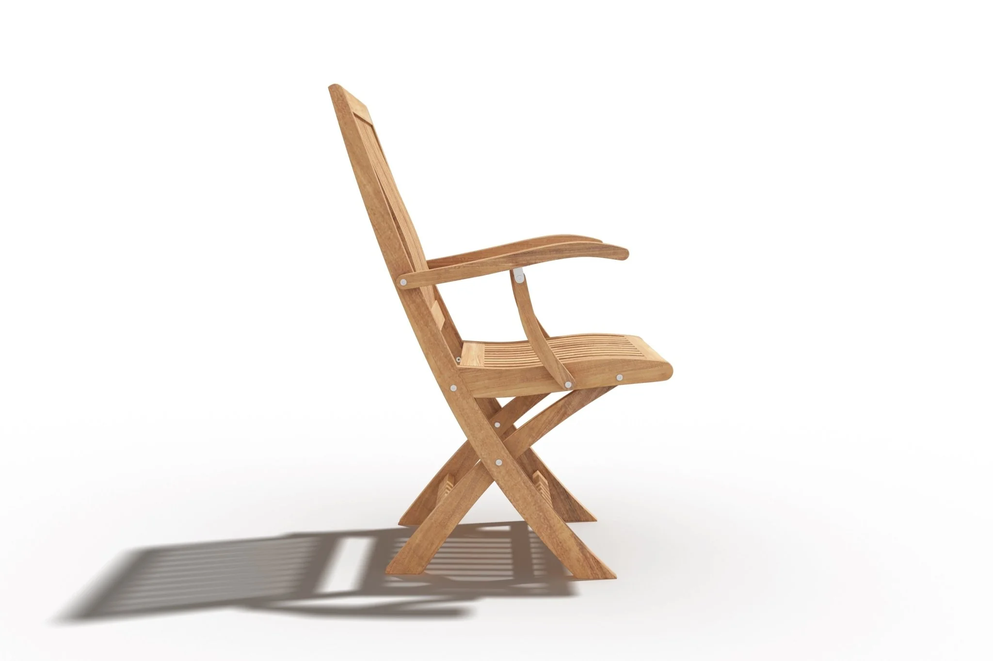 Bravik Teak Folding Chair - Image 4
