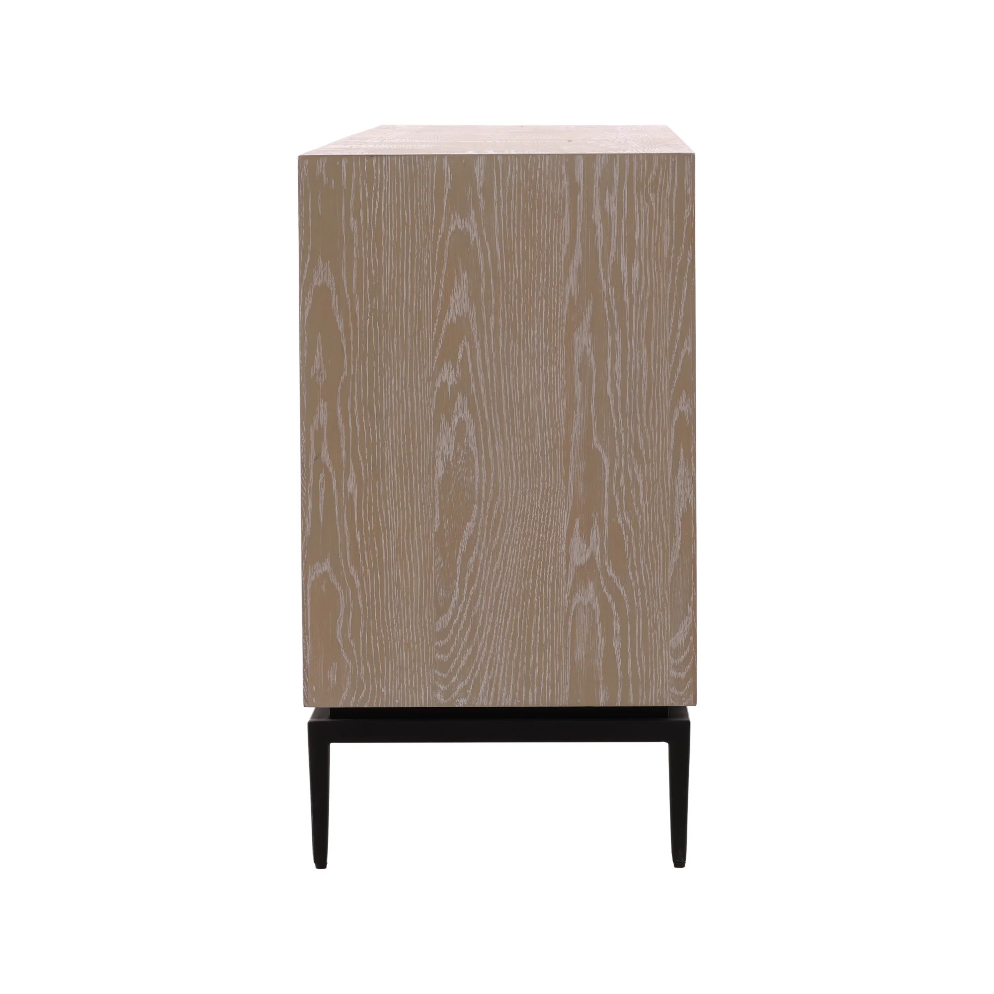 Bravion Sunburst Wood Sideboard - Image 4