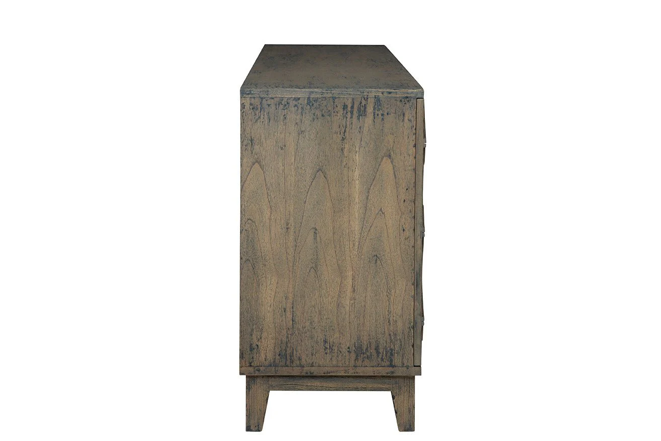 Braxton Carved Wood Sideboard - Image 5