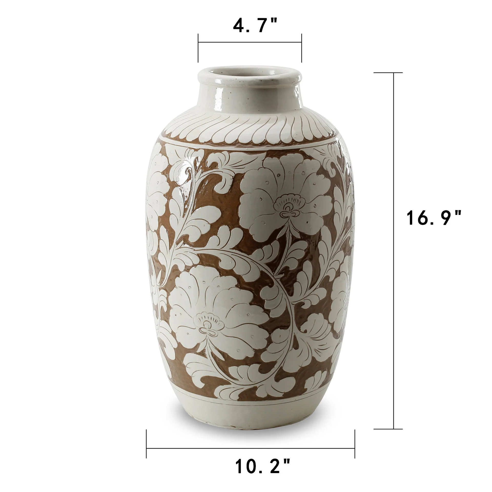 Brelan Hand Glazed Vase - Image 3