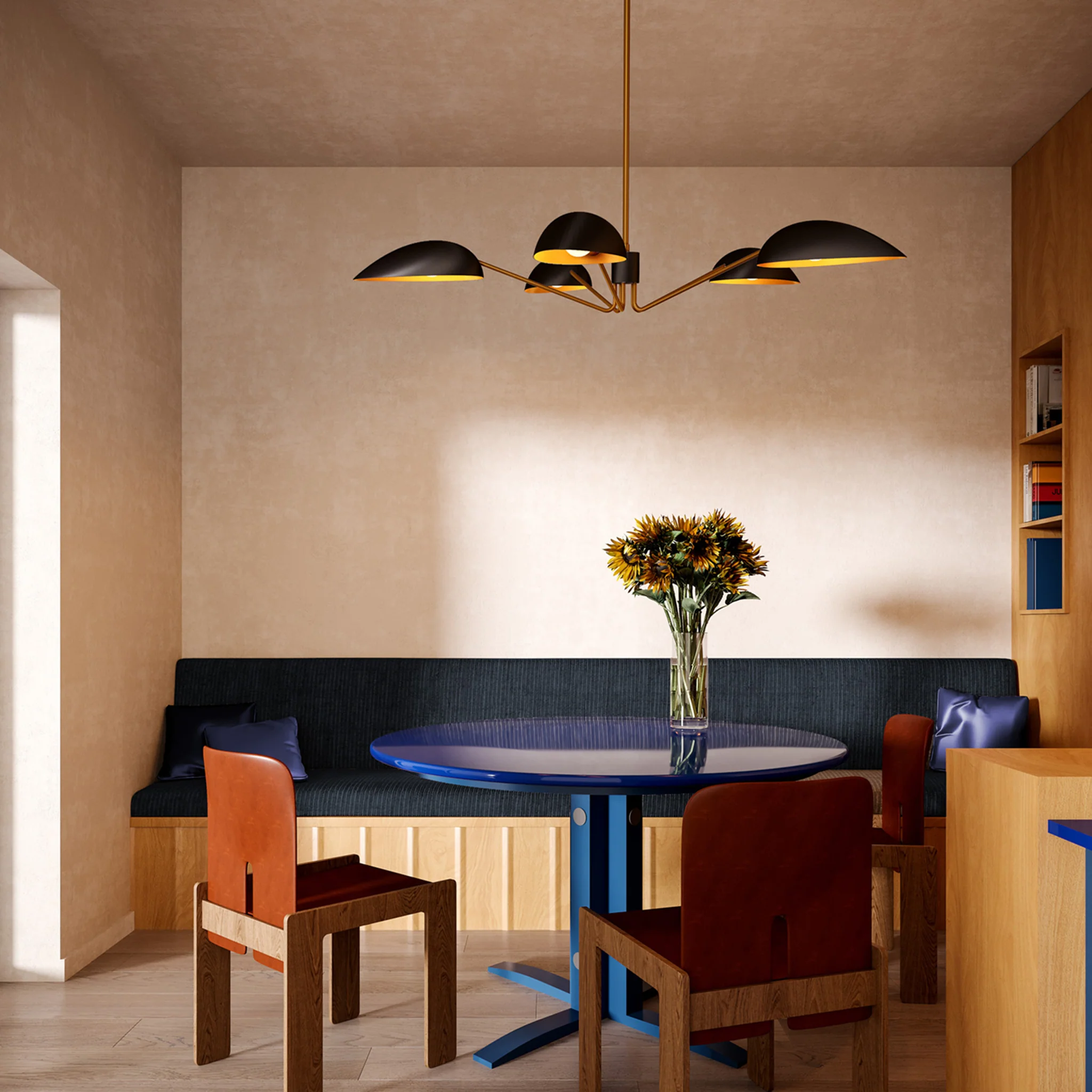 Briarcliffe Opal 5 Light Pendant - Image 2