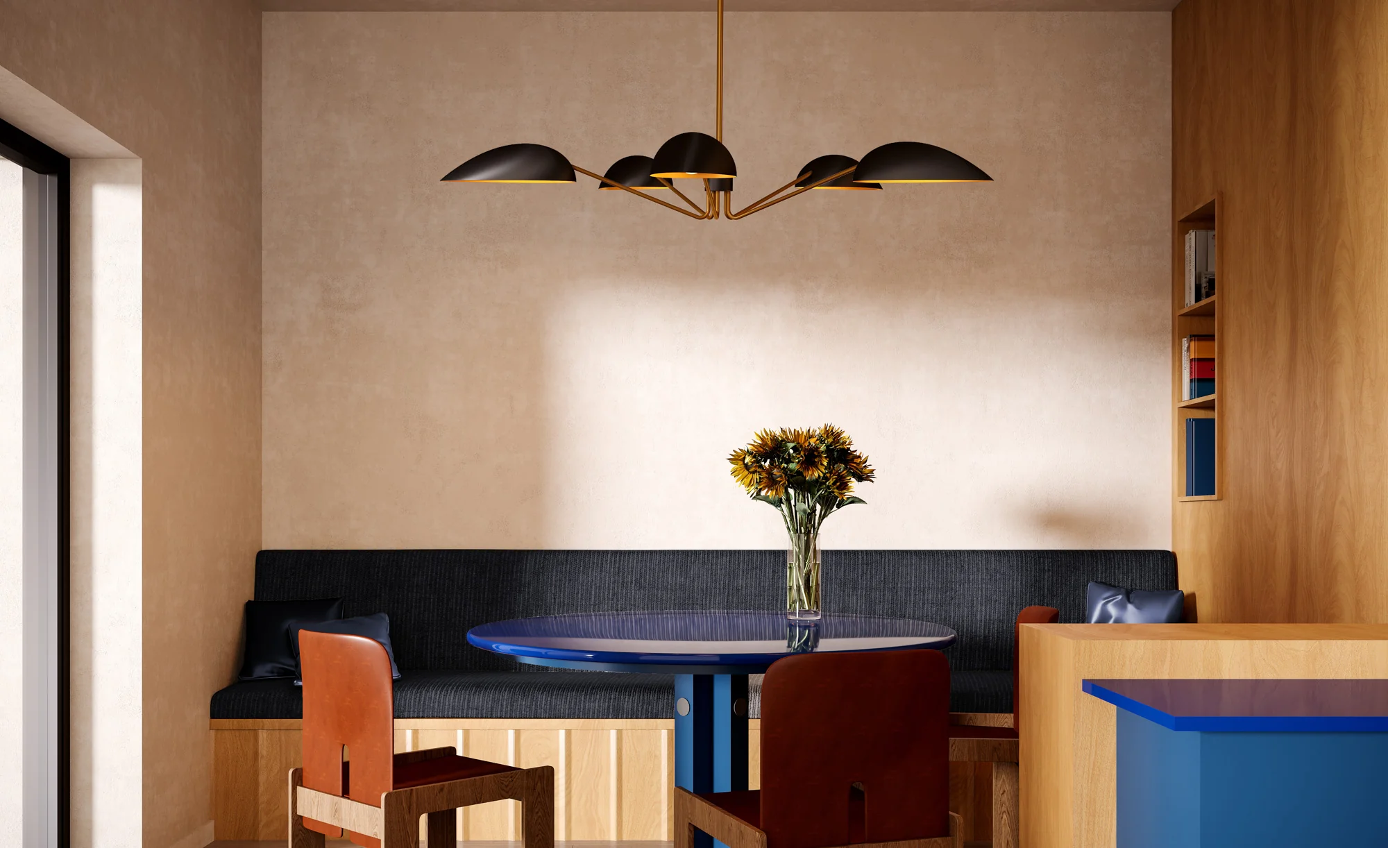 Briarcliffe Opal 5 Light Pendant - Image 5
