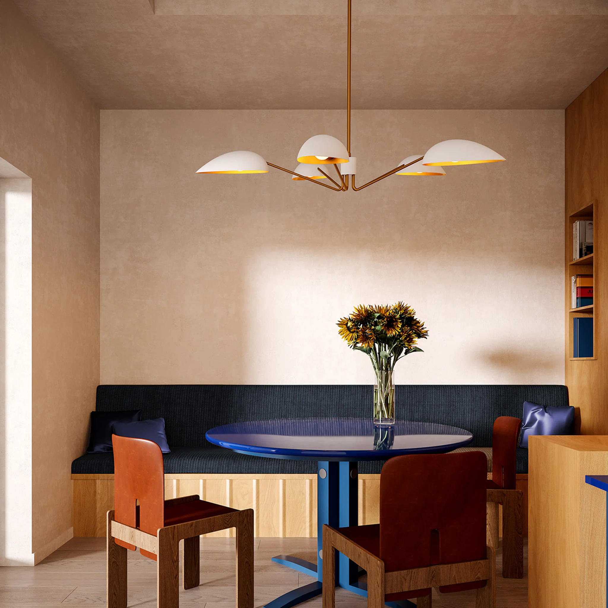 Briarcliffe Opal 5 Light Pendant - Image 8