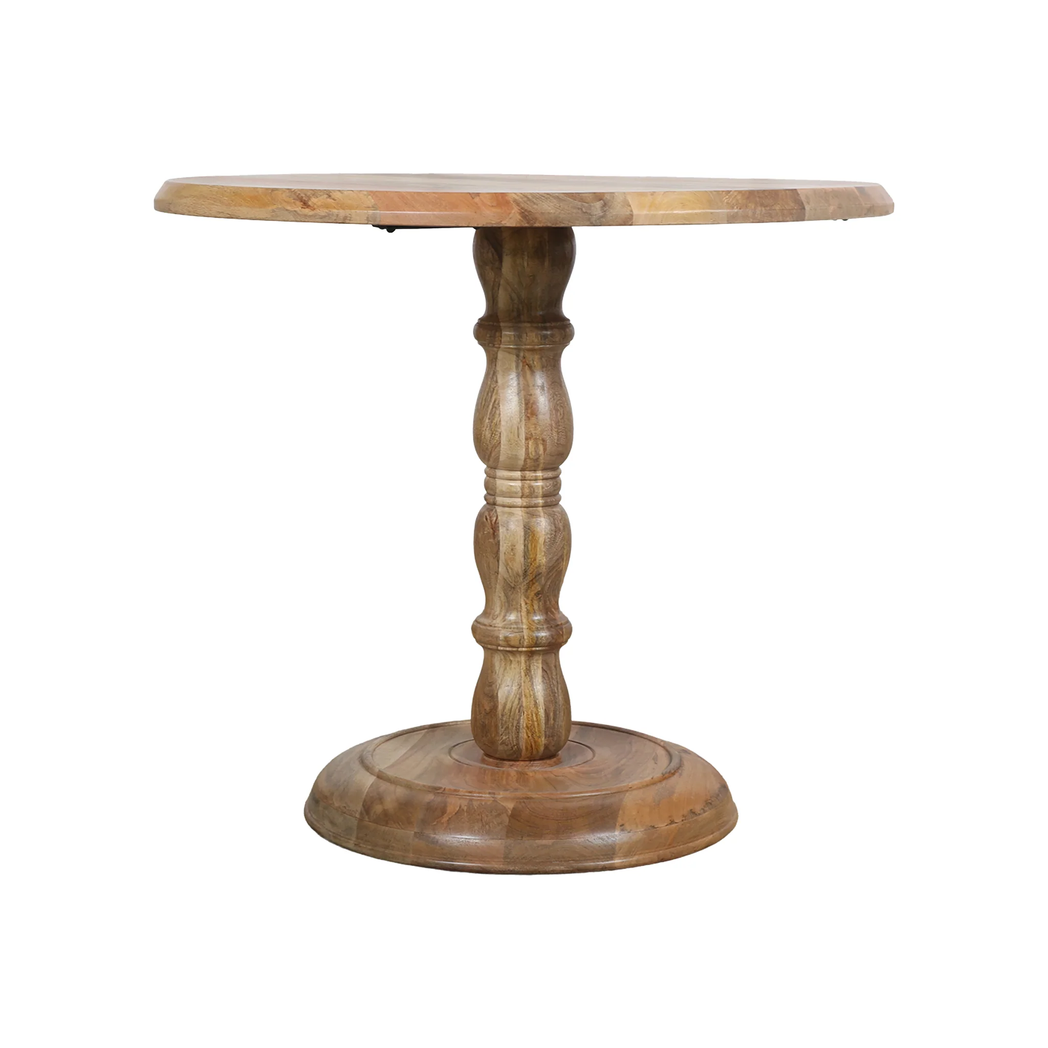 Brinley Reclaimed Wood Pedestal Table - Image 2