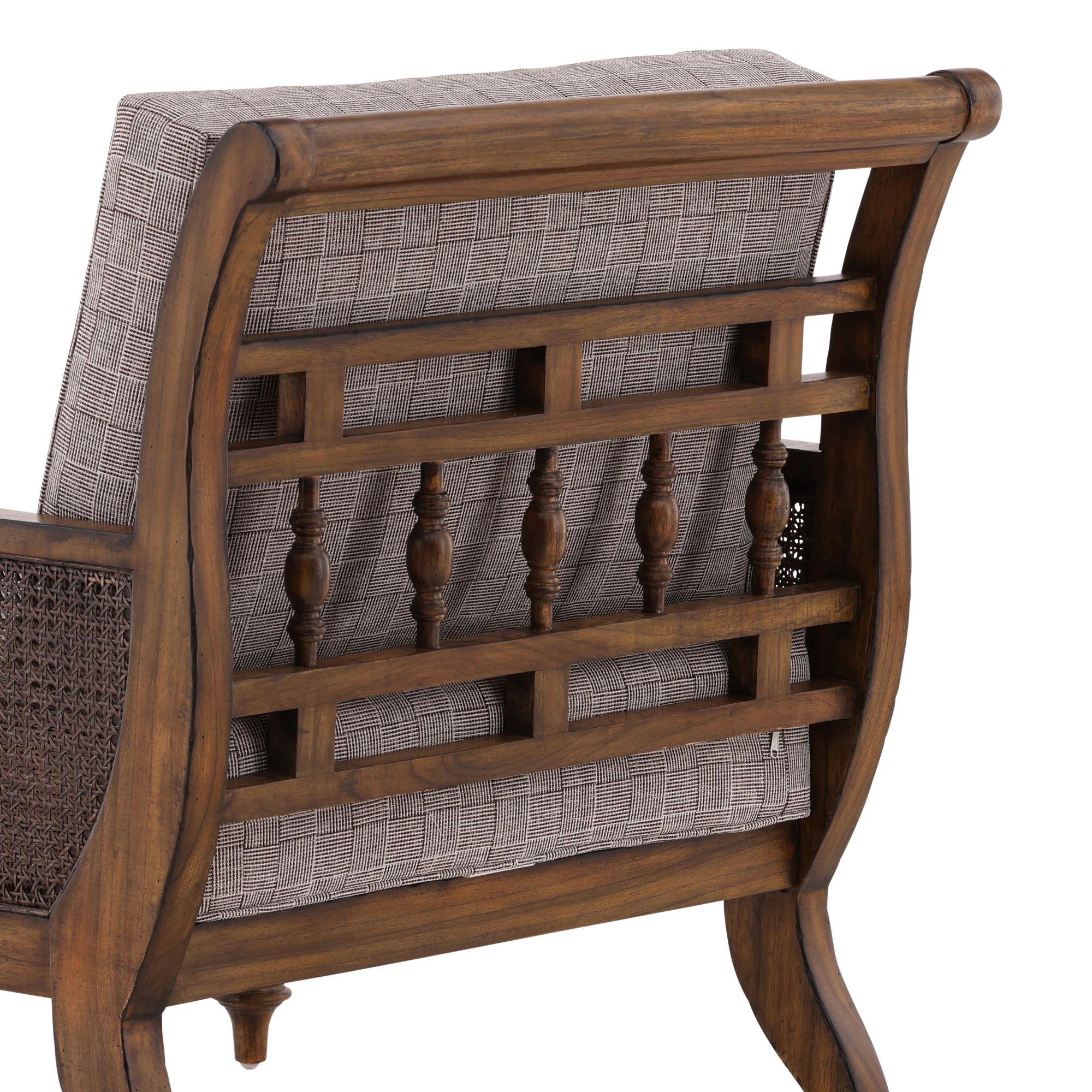 Brionne Cane Wood Lounge Chair - Image 6