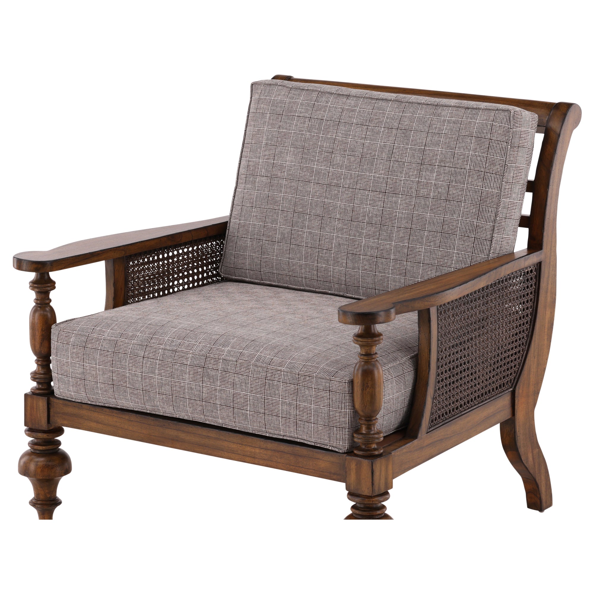 Brionne Cane Wood Lounge Chair - Image 7