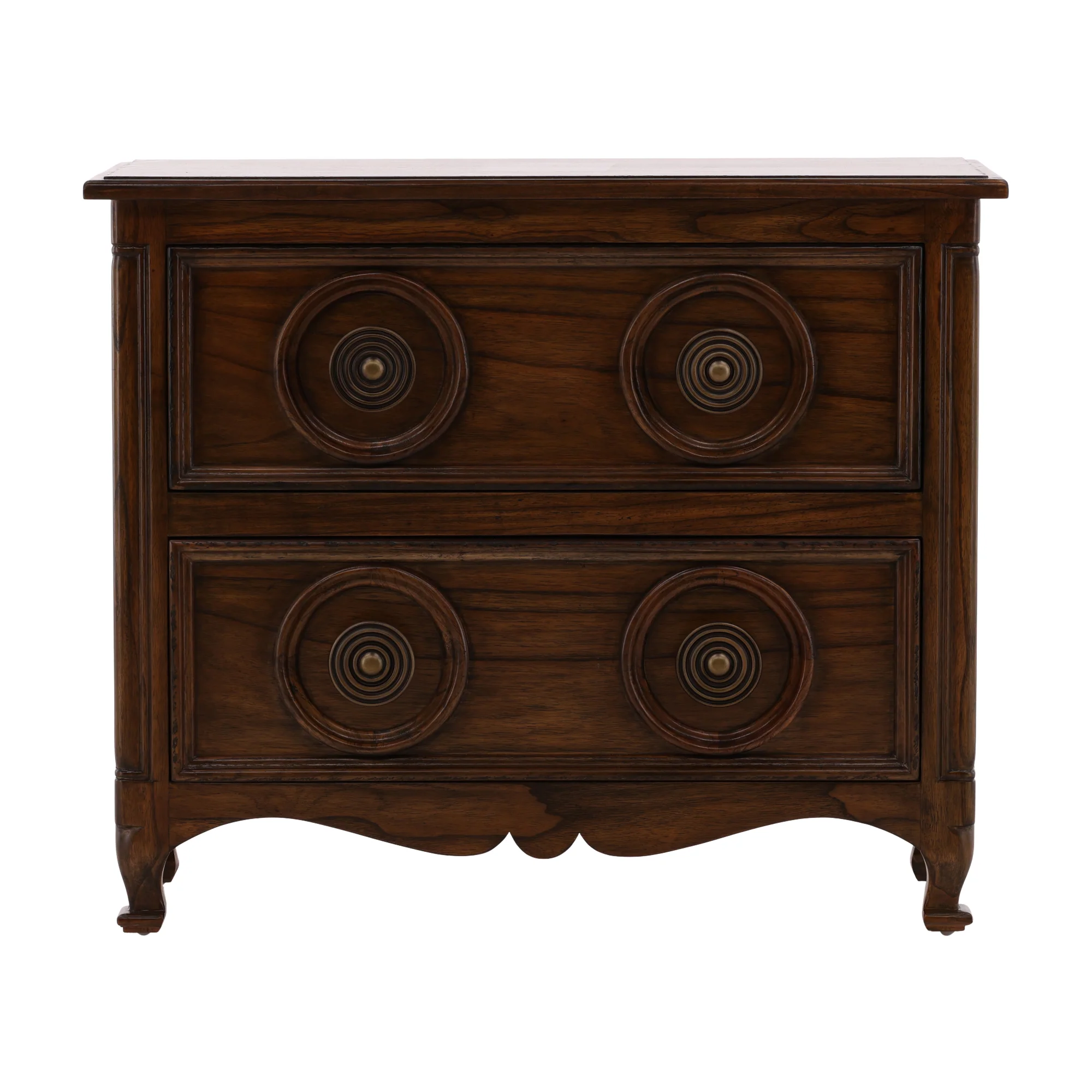 Brionza Carved Wood Chest - Image 2