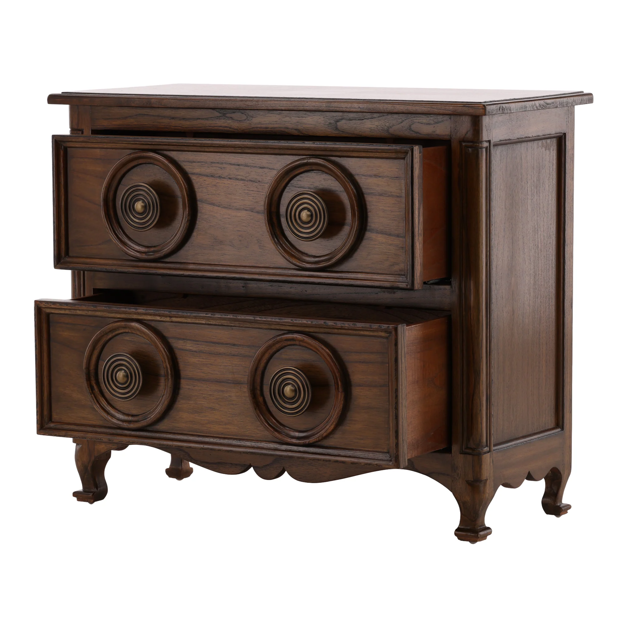 Brionza Carved Wood Chest - Image 3
