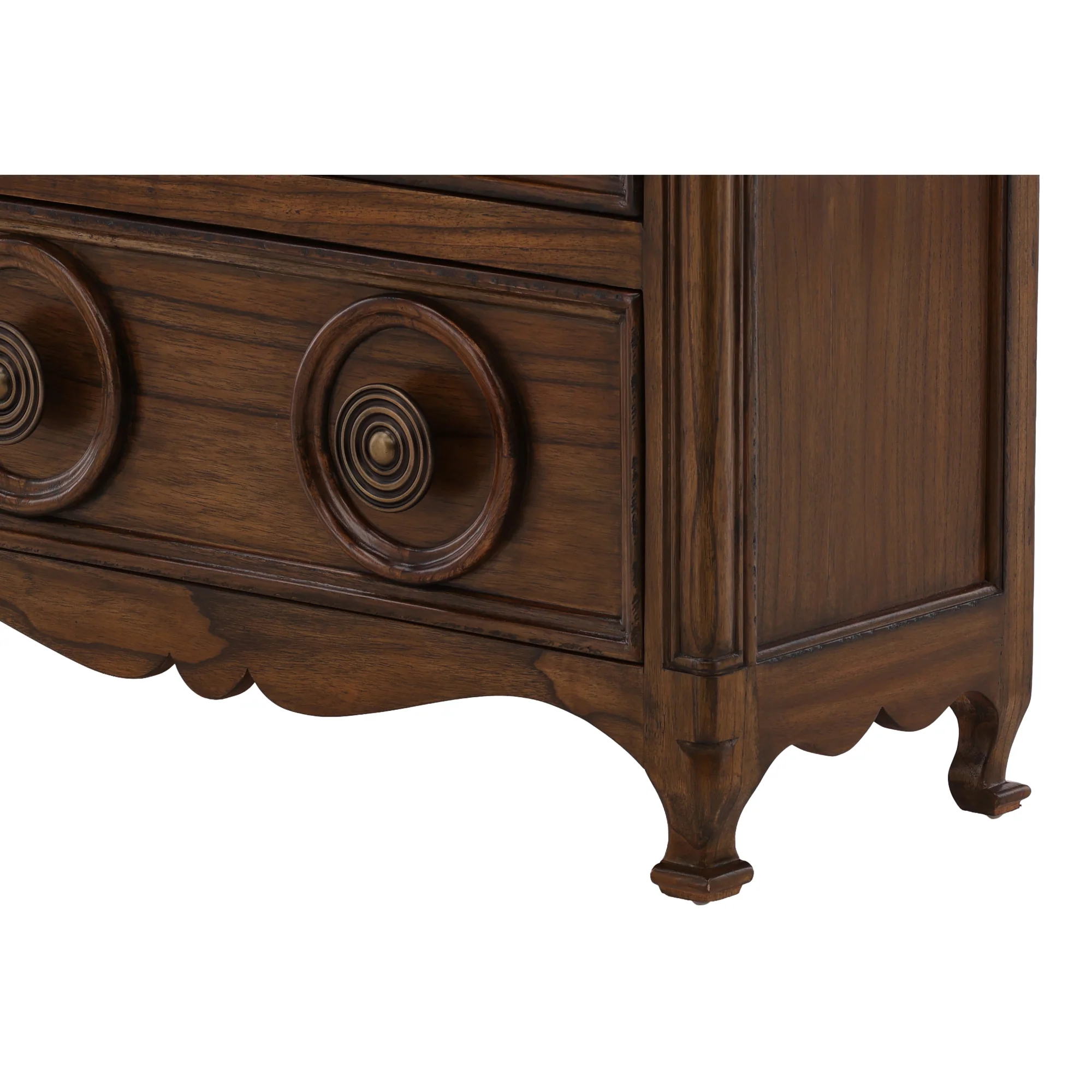 Brionza Carved Wood Chest - Image 7