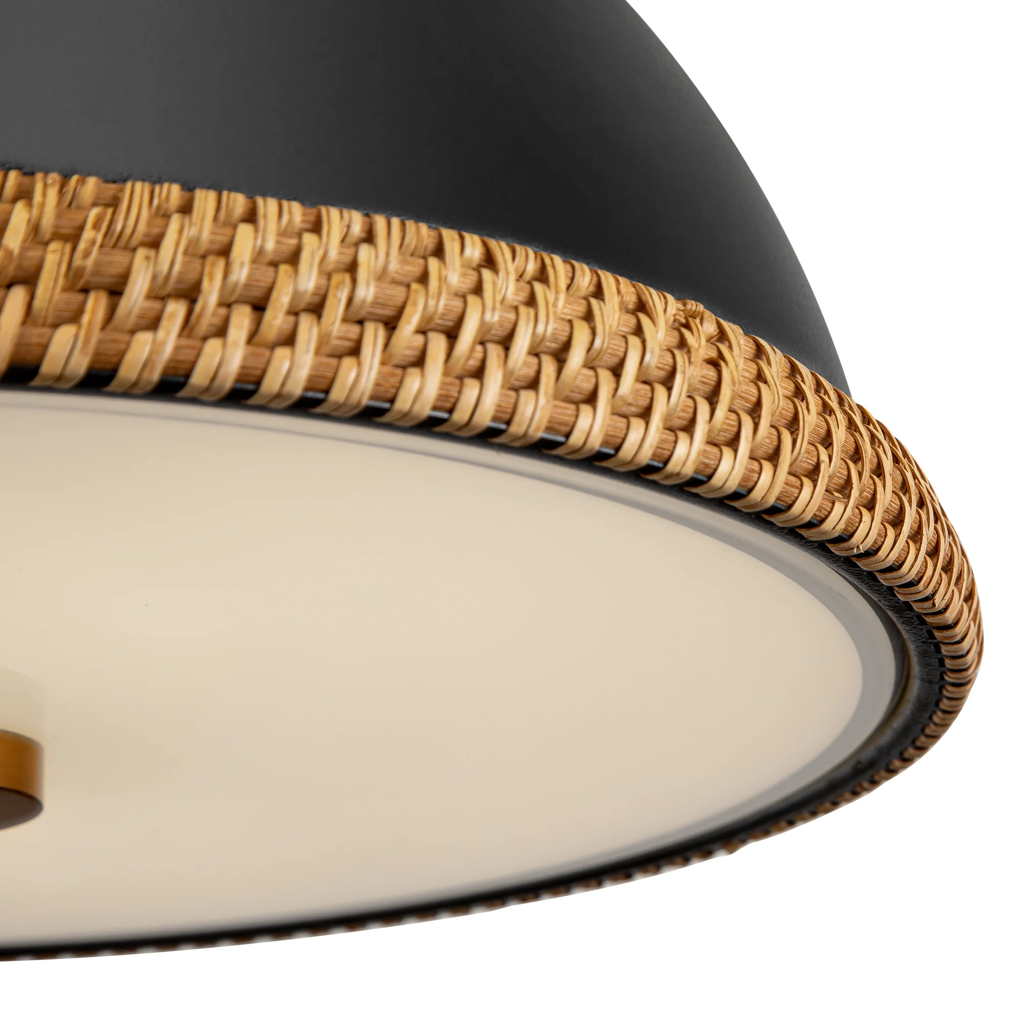 Brisano Rattan Dome Pendant - Image 4