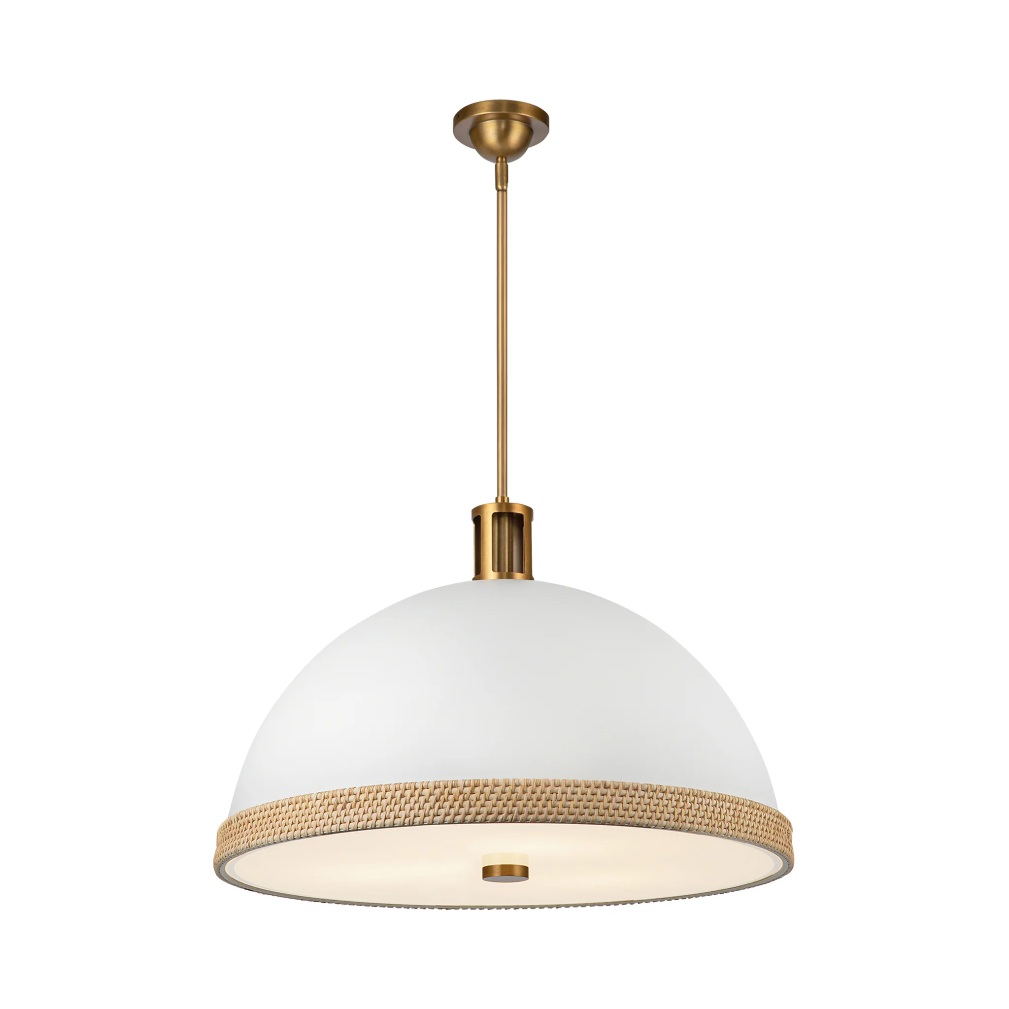 Brisano Rattan Dome Pendant - Image 5
