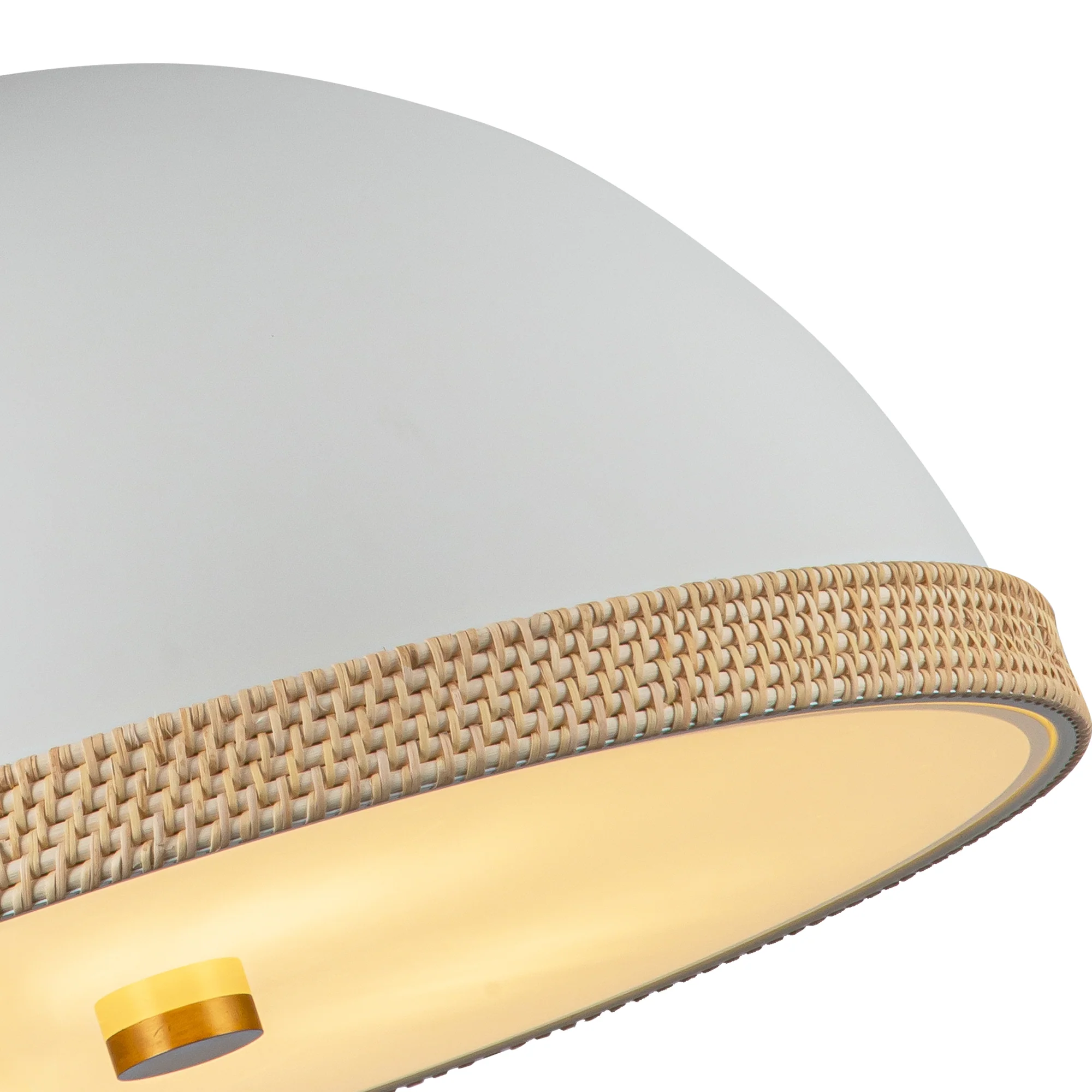 Brisano Rattan Dome Pendant - Image 7