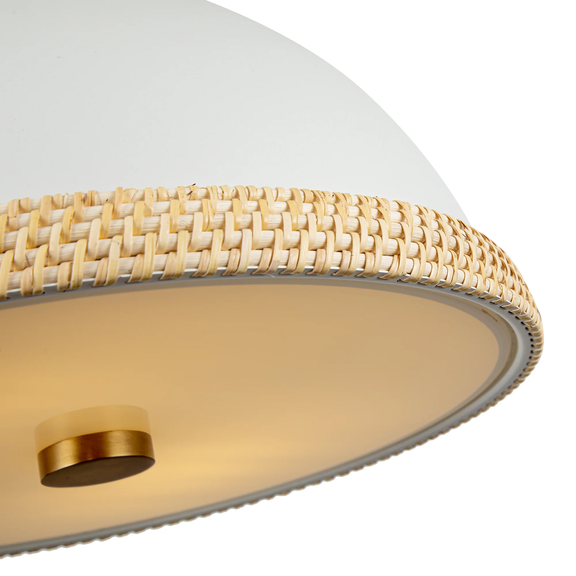 Brisano Rattan Dome Pendant - Image 9