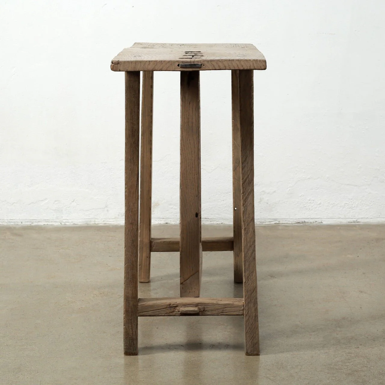 Briselle Reclaimed Elm Console - Image 4
