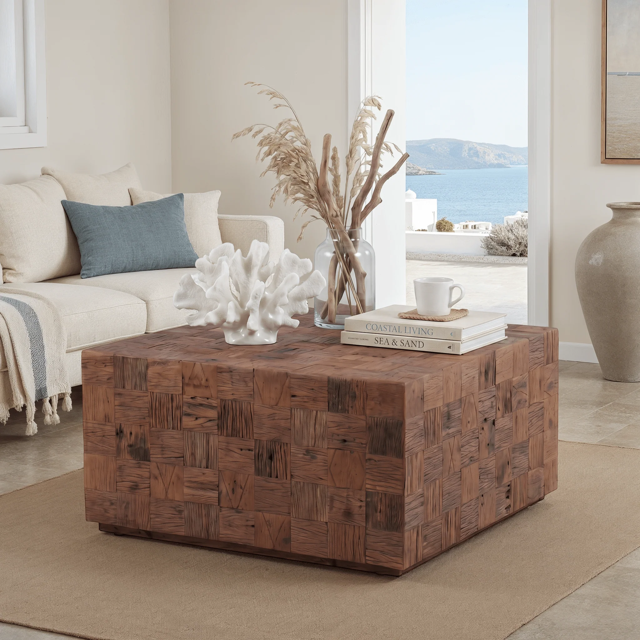 Brivaro Reclaimed Wood Coffee Table