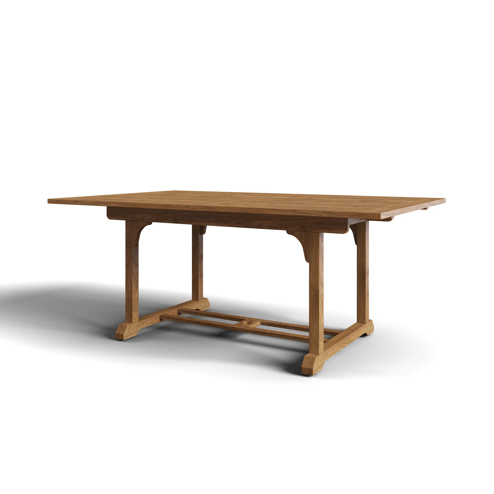 Cadrien Teak Extendable Table - Image 2