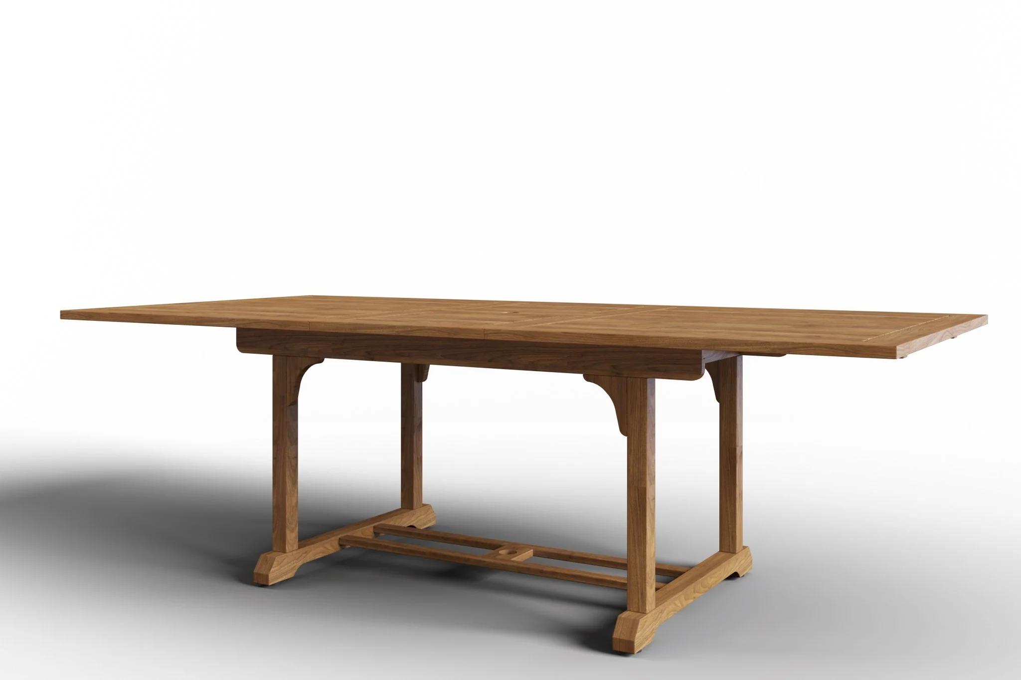 Cadrien Teak Extendable Table - Image 6
