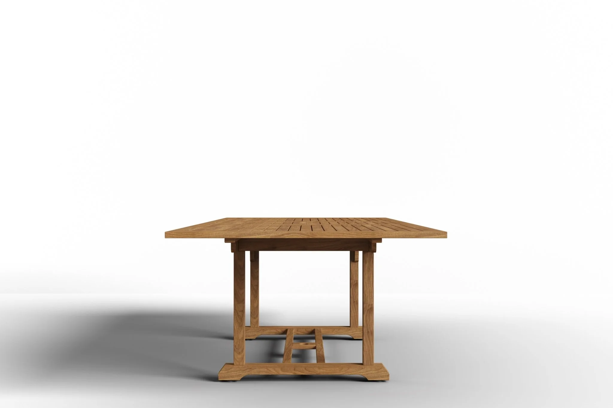 Cadrien Teak Extendable Table - Image 7