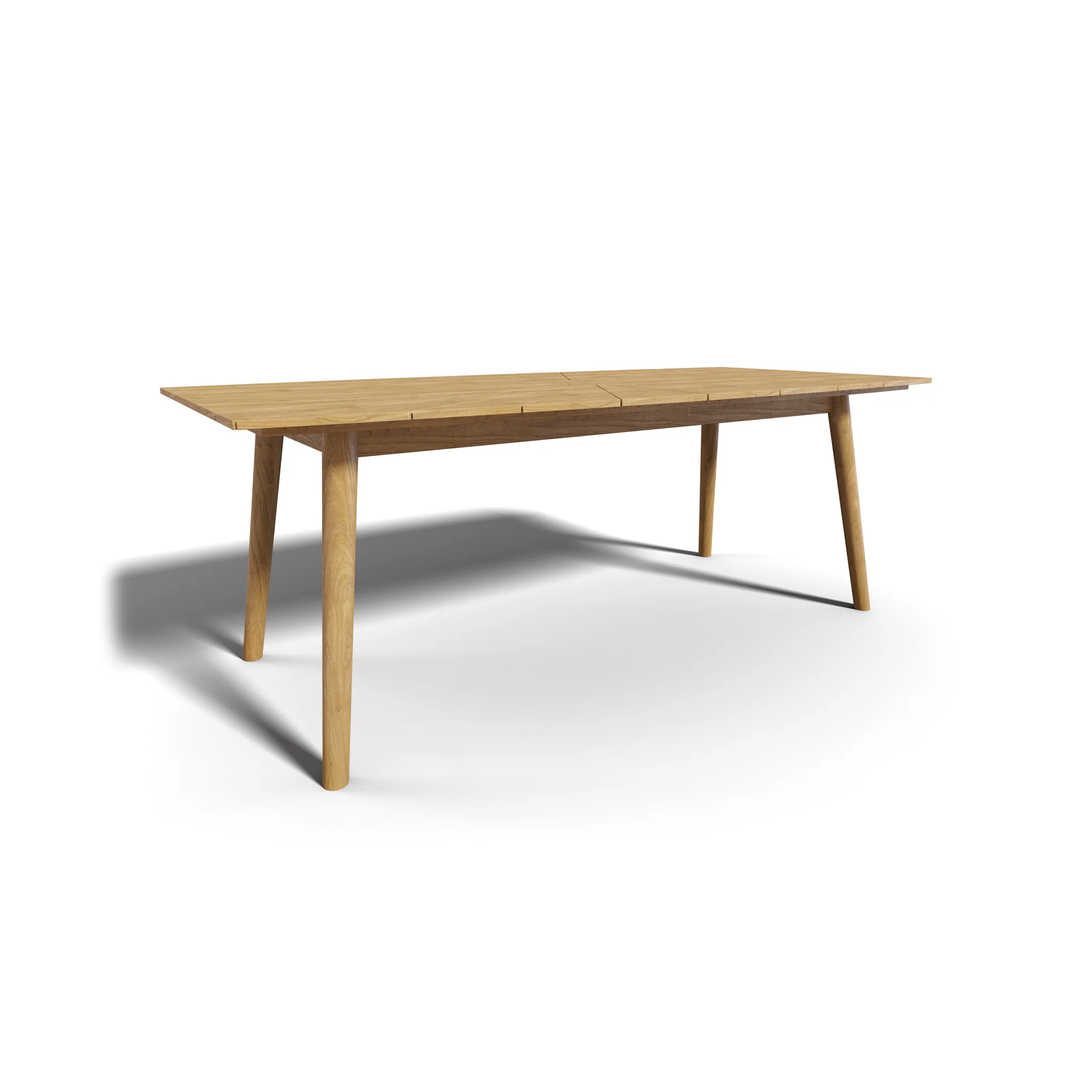 Cadrien Teak Extension Table - Image 2