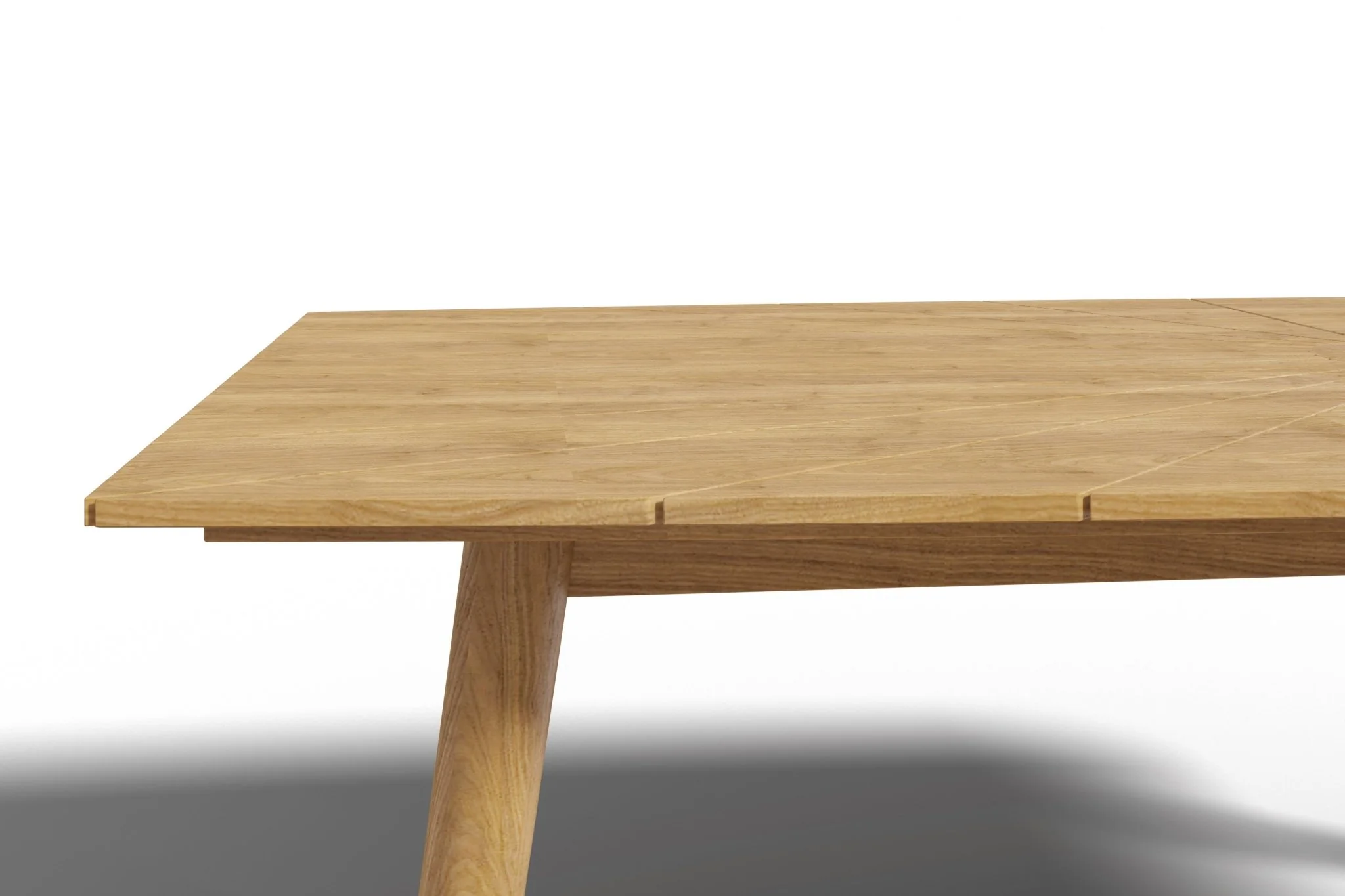 Cadrien Teak Extension Table - Image 5