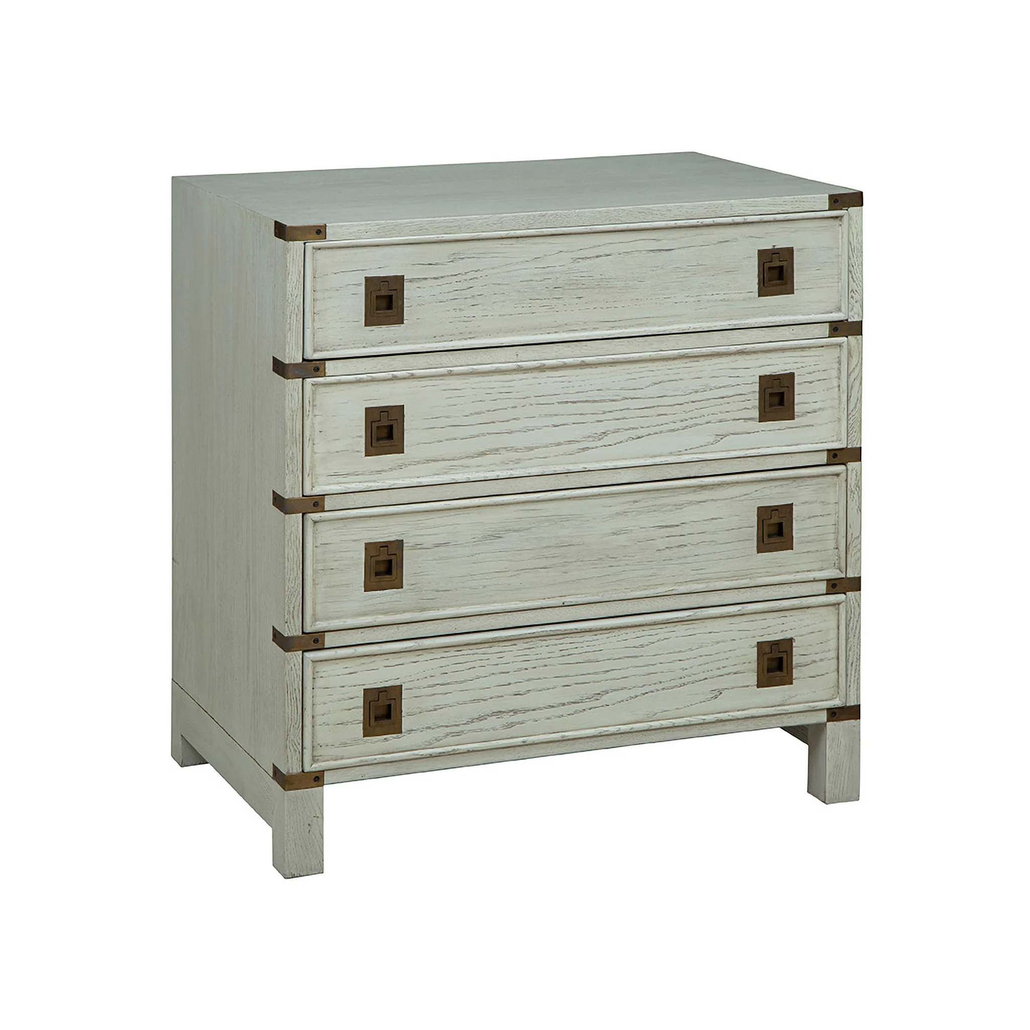 Calliope Whitewashed Wood Chest