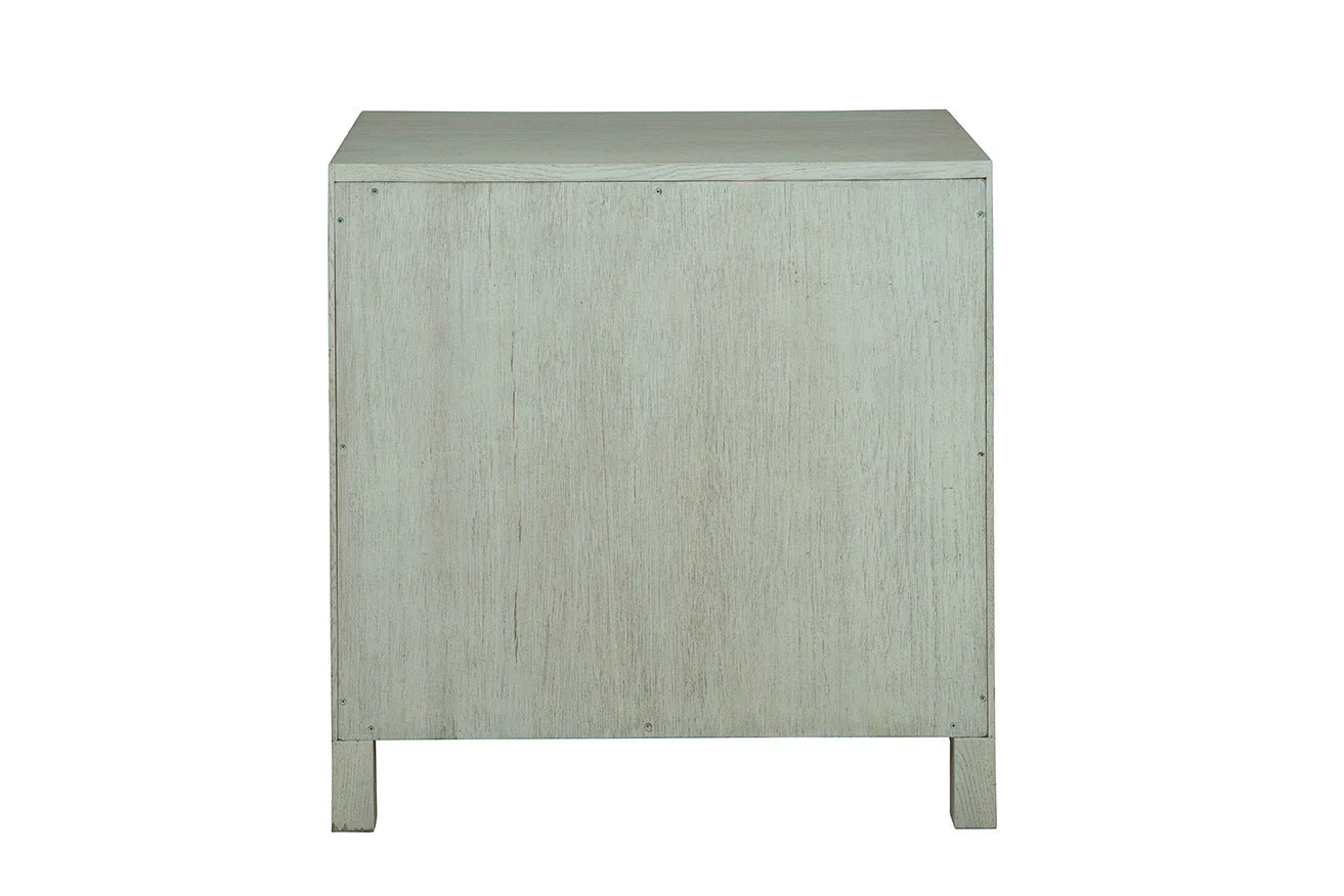 Calliope Whitewashed Wood Chest - Image 6