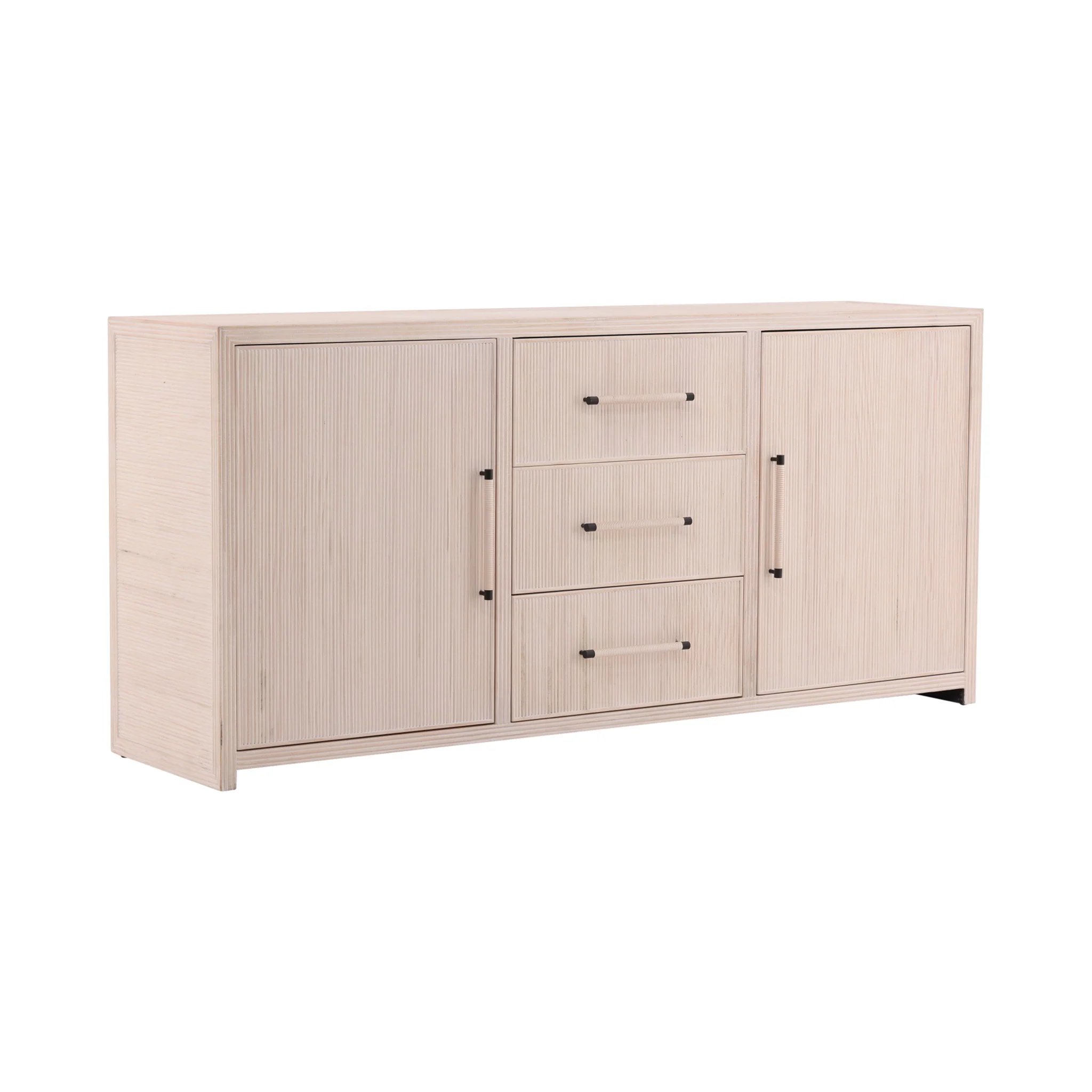 Calmere Ribbed Wood Sideboard