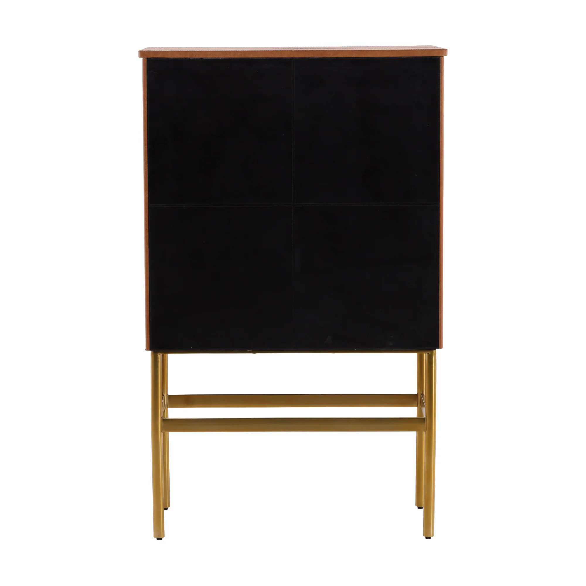 Calvino Fluted Wood Cabinet - Image 5