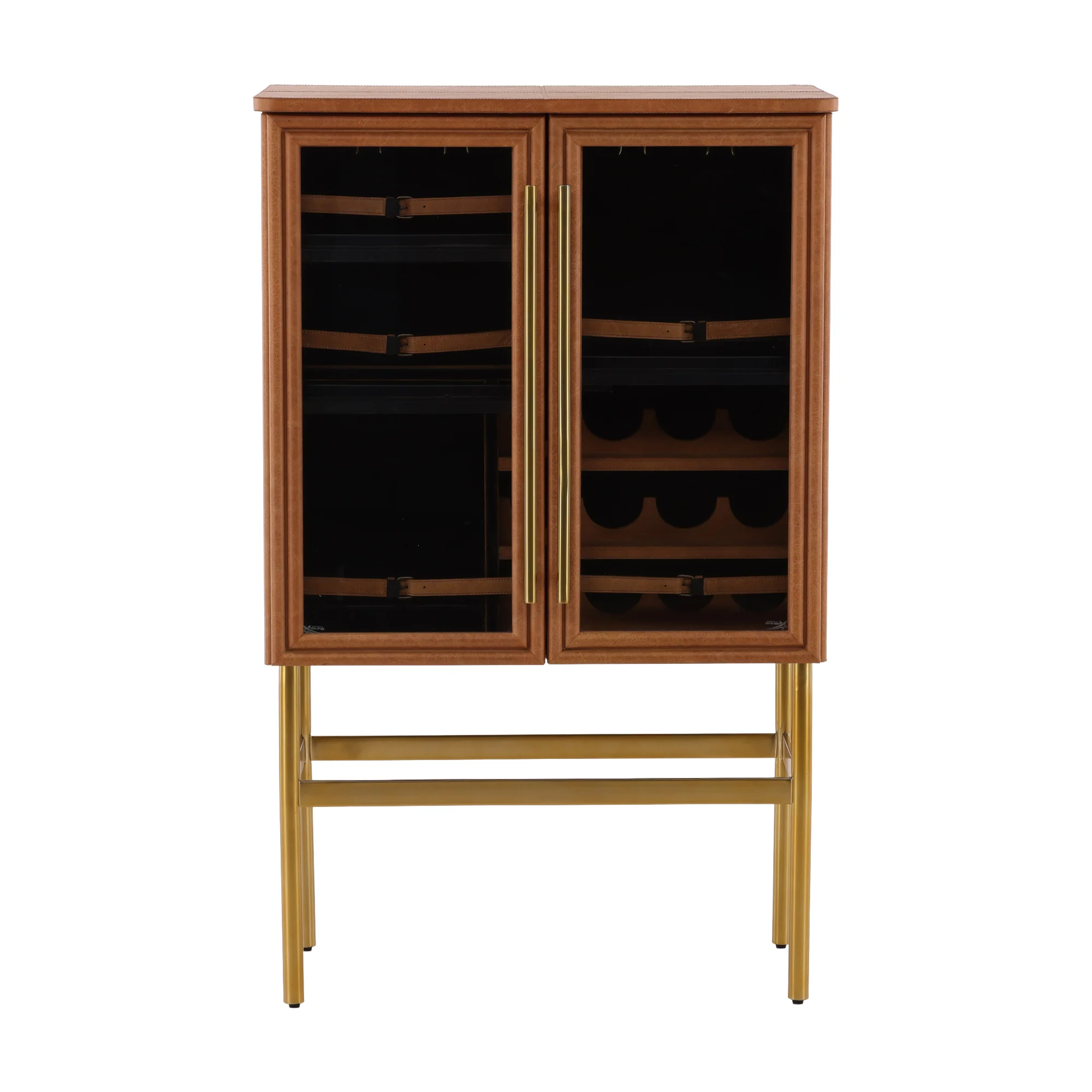Calvino Fluted Wood Cabinet - Image 6