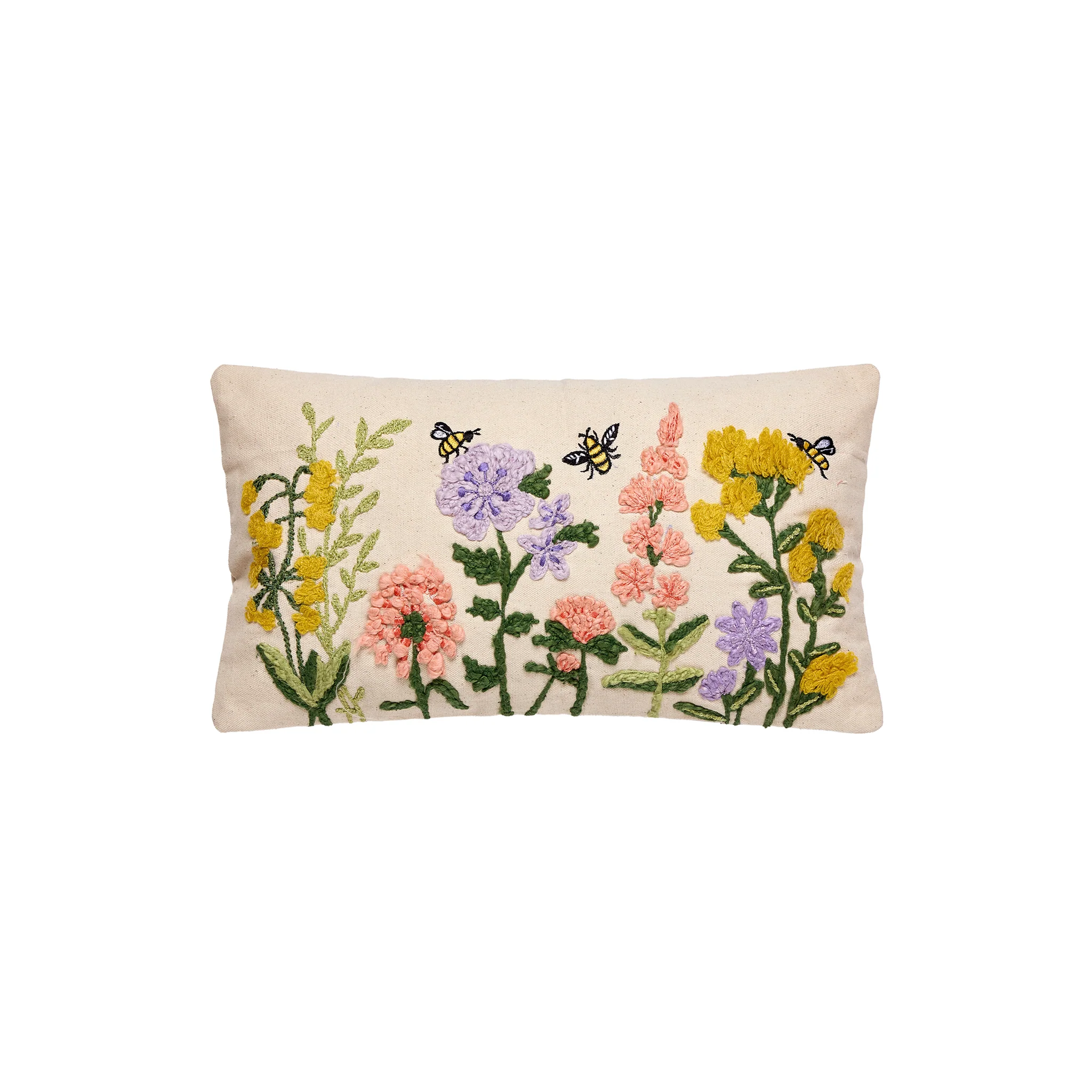 Calyrix Embroidered Pillow
