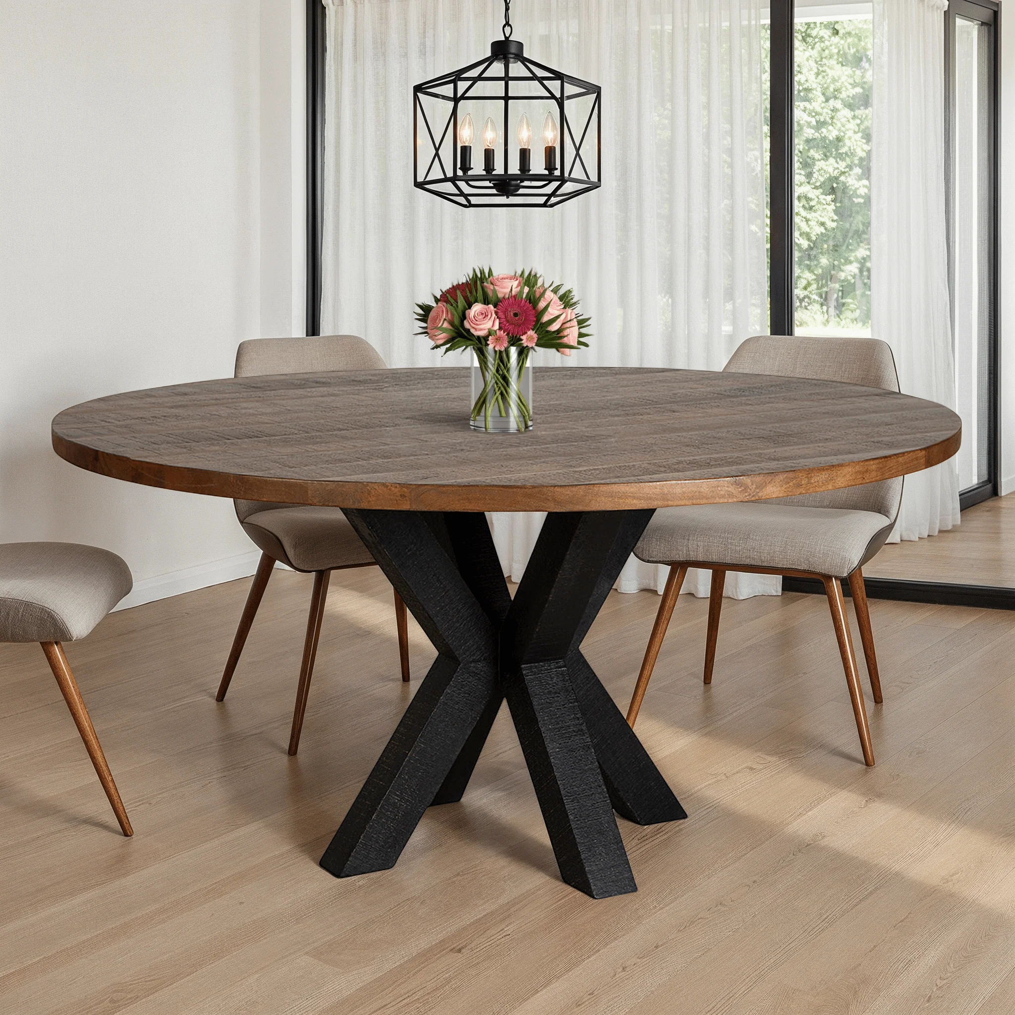 Caravaggio Reclaimed Wood Dining Table - Image 2
