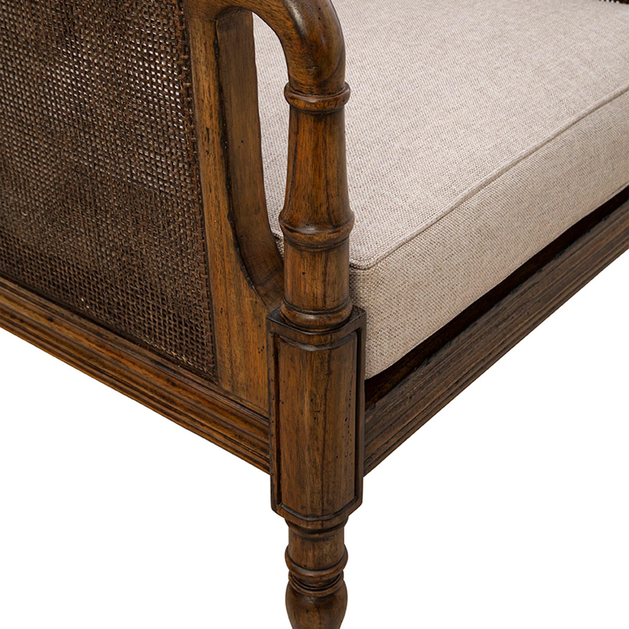 Caravelle Cane Arm Chair - Image 9