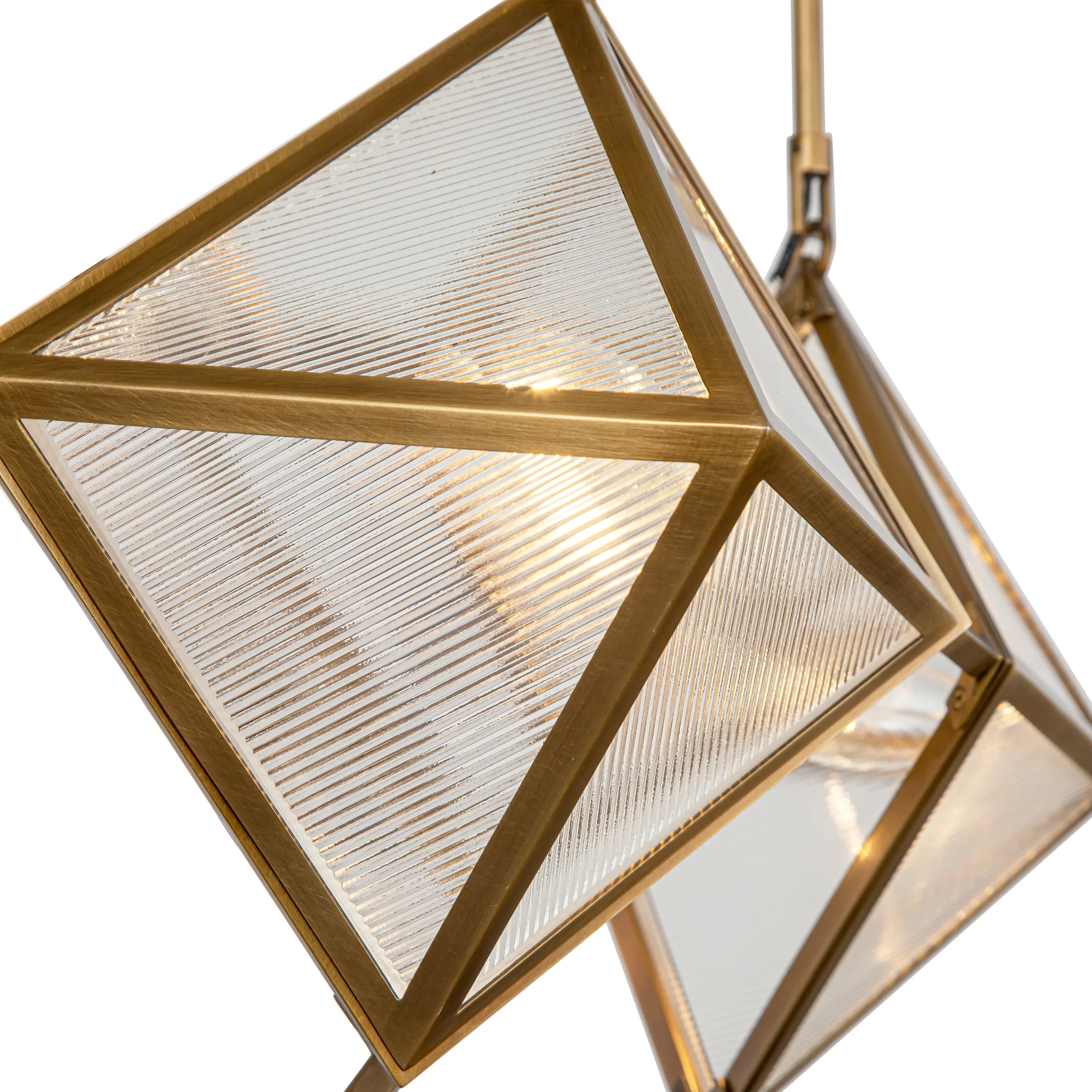 Caspira Tesseris Glass Chandelier - Image 6