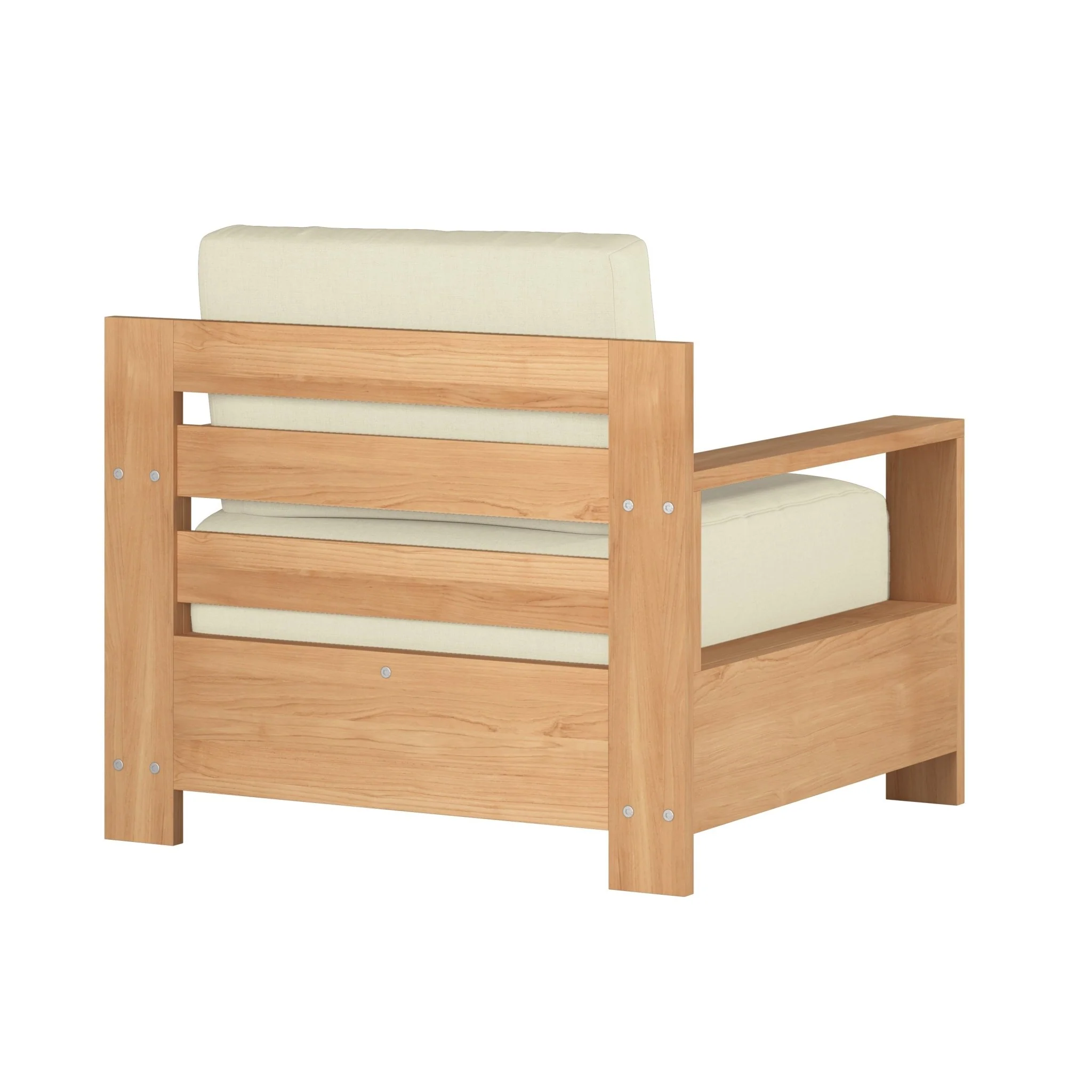 Cavara Teak Club Chair - Image 20