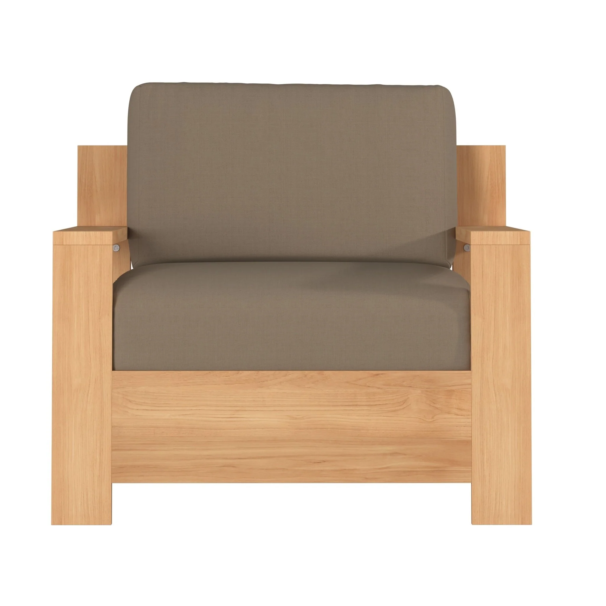 Cavara Teak Club Chair - Image 3