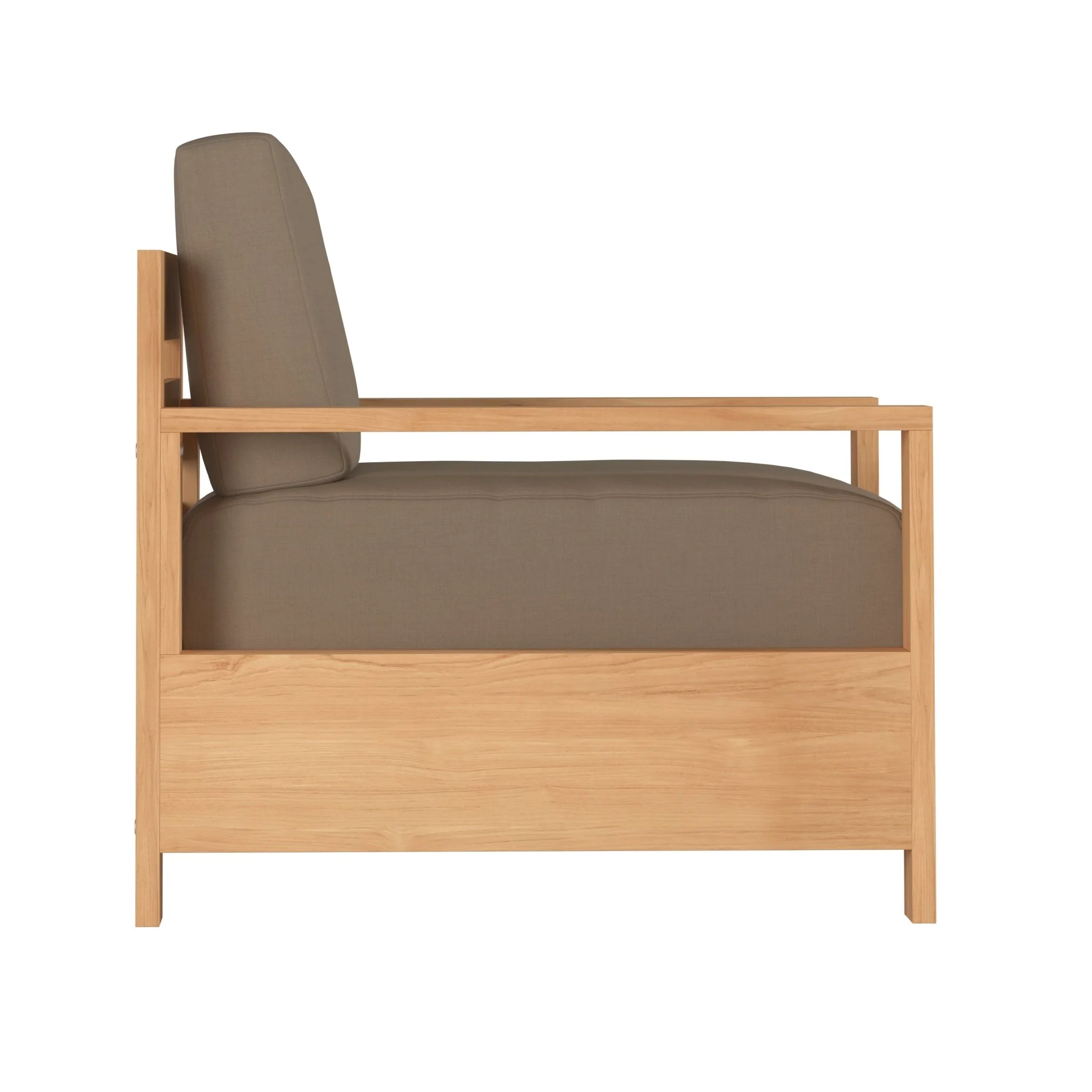 Cavara Teak Club Chair - Image 5