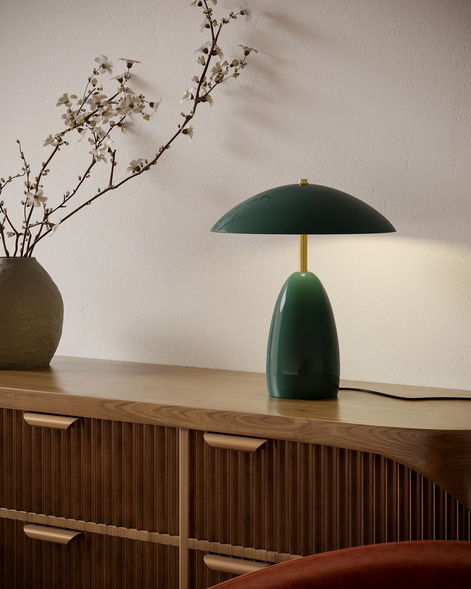Cavira Metal Dome Tablelamp - Image 22
