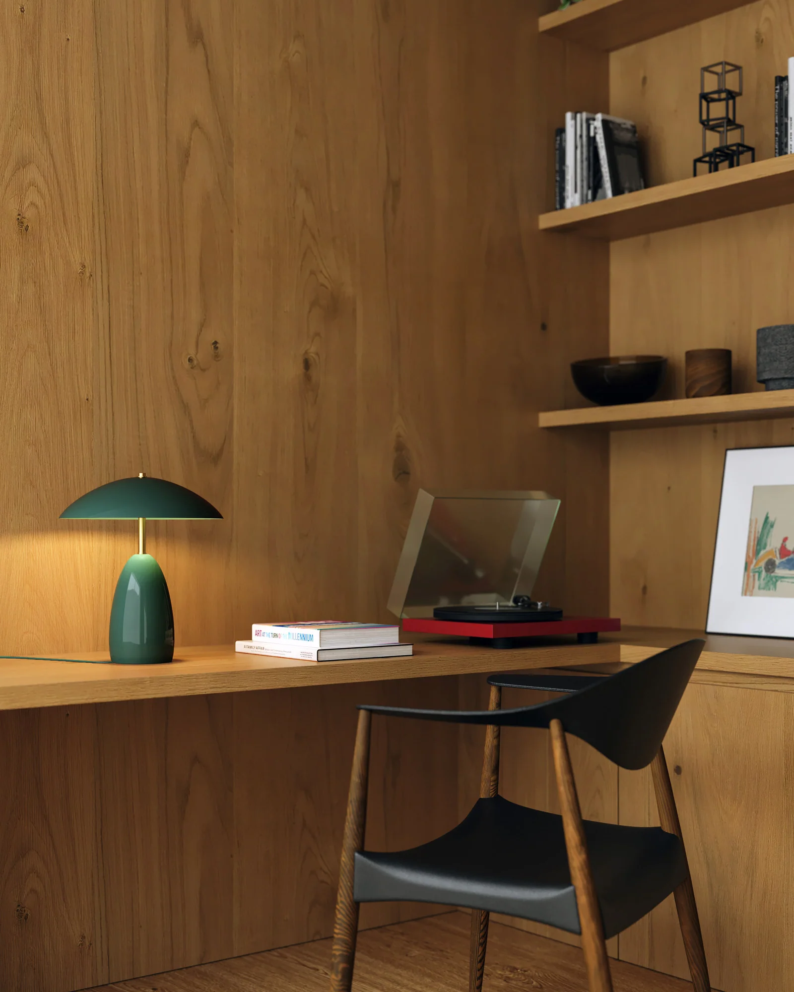 Cavira Metal Dome Tablelamp - Image 26