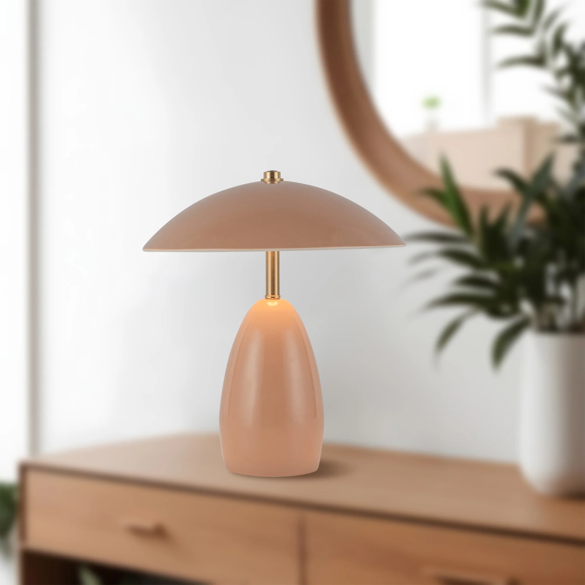 Cavira Metal Dome Tablelamp - Image 31